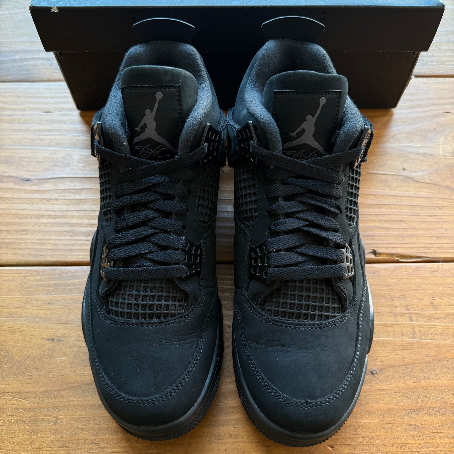 Size 8.5 - Jordan 4 Retro 'Black Cat' 2025 (Used)