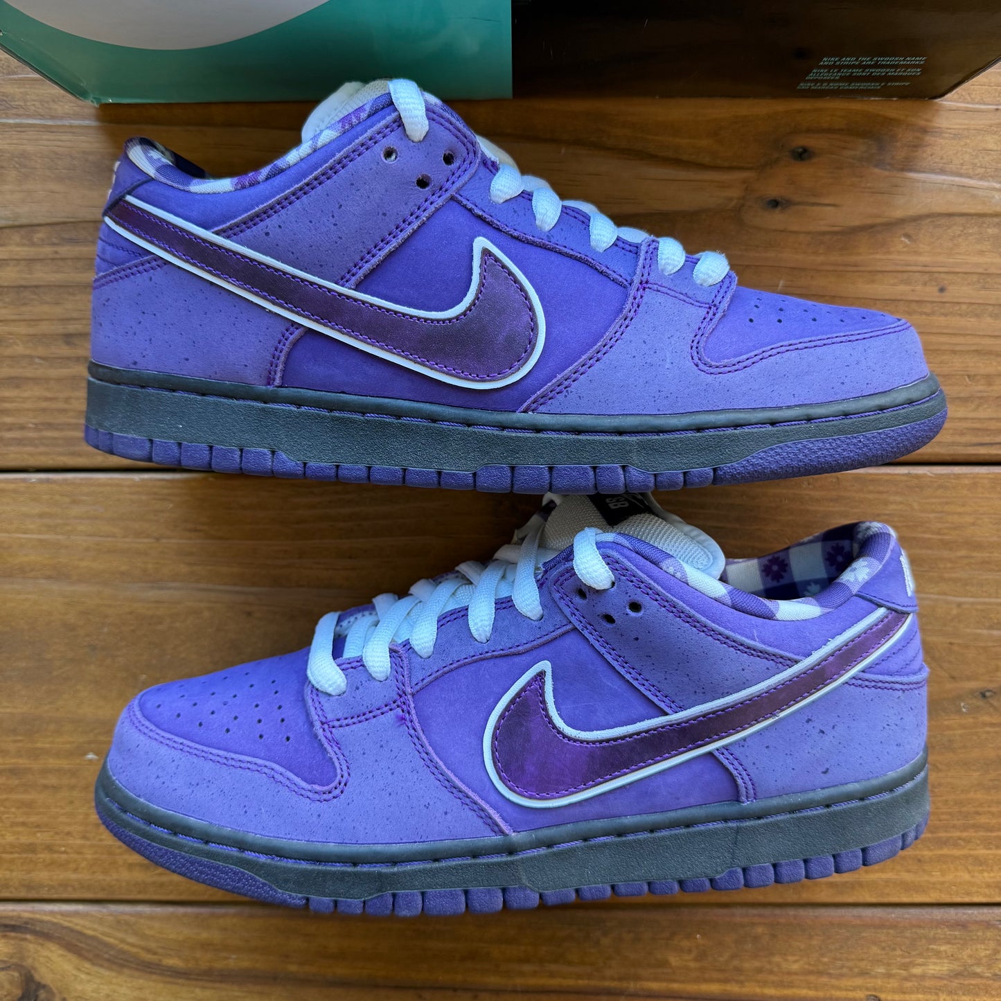 Größe 9 – Concepts x Dunk Low SB 'Purple Lobster' (Gebraucht)