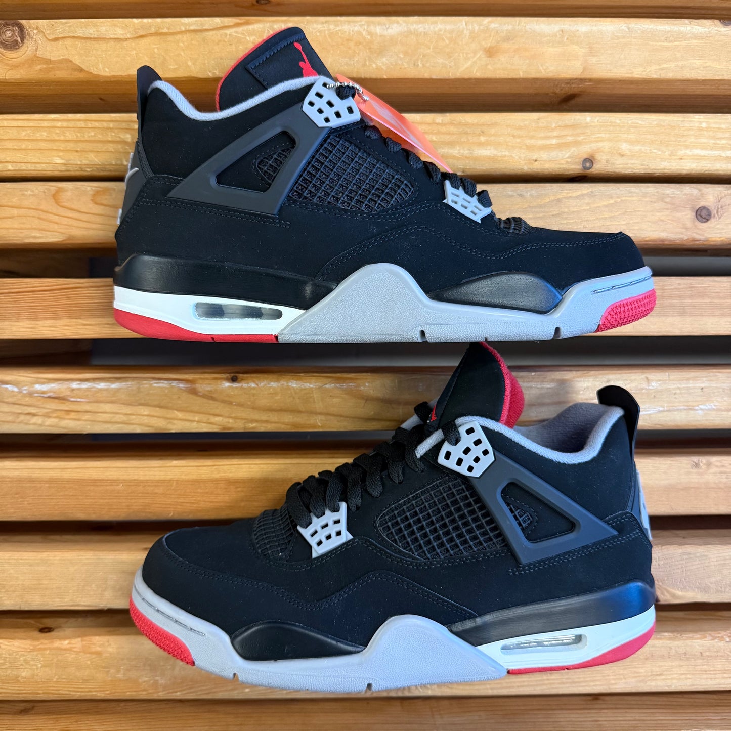 Jordan 4 Retro OG 'Bred' 2019 (Used/No Box) - Size 9.5