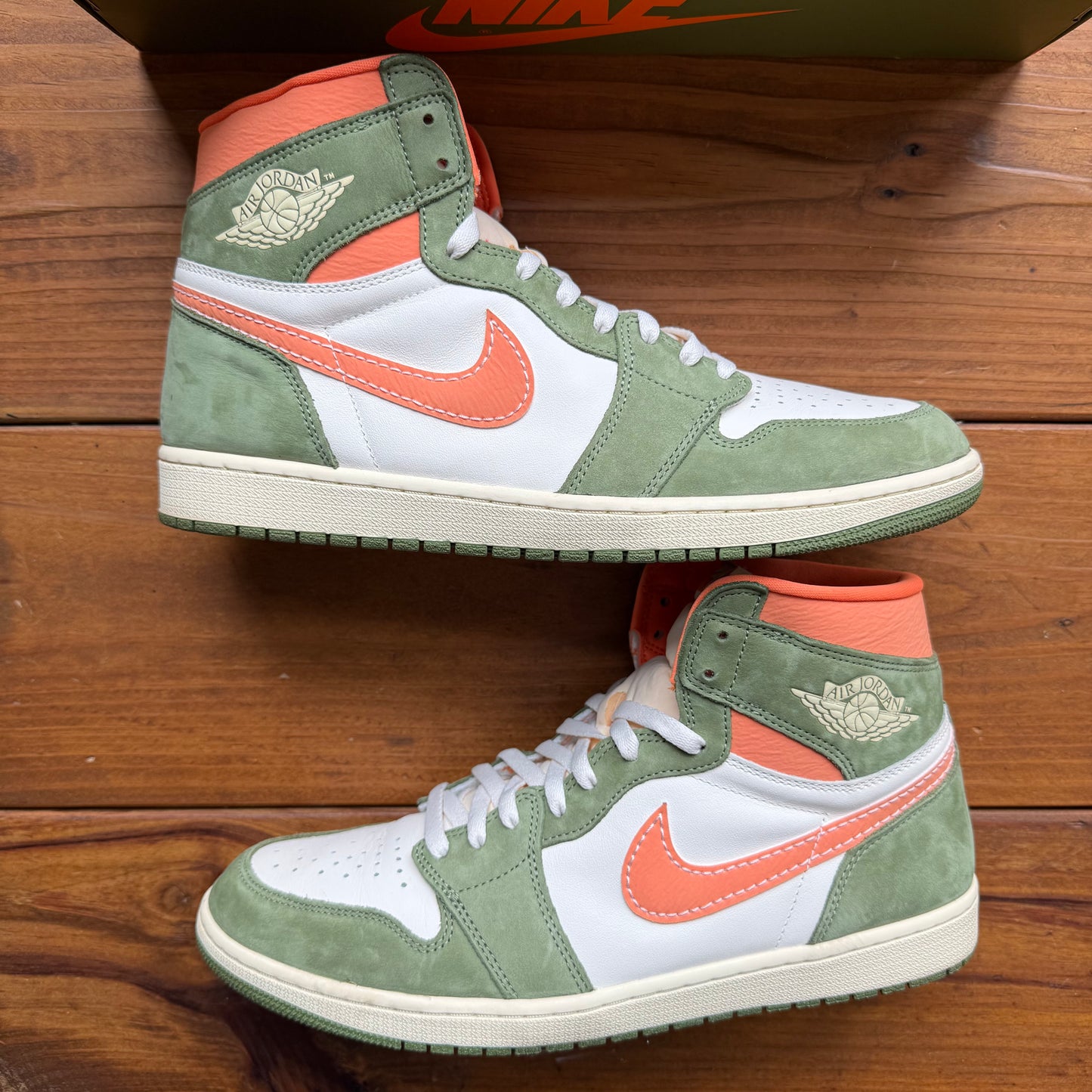 Size 14 - Jordan 1 Retro High OG Craft 'Celadon' (Used)