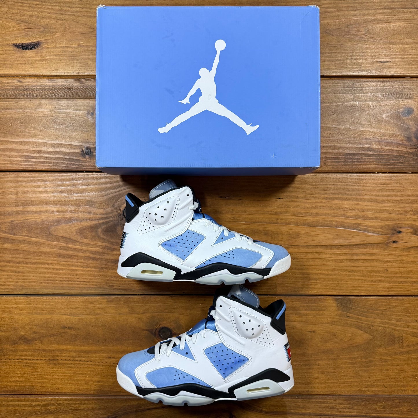 SIZE 10.5 - Jordan 6 Retro 'UNC Home' (Used)