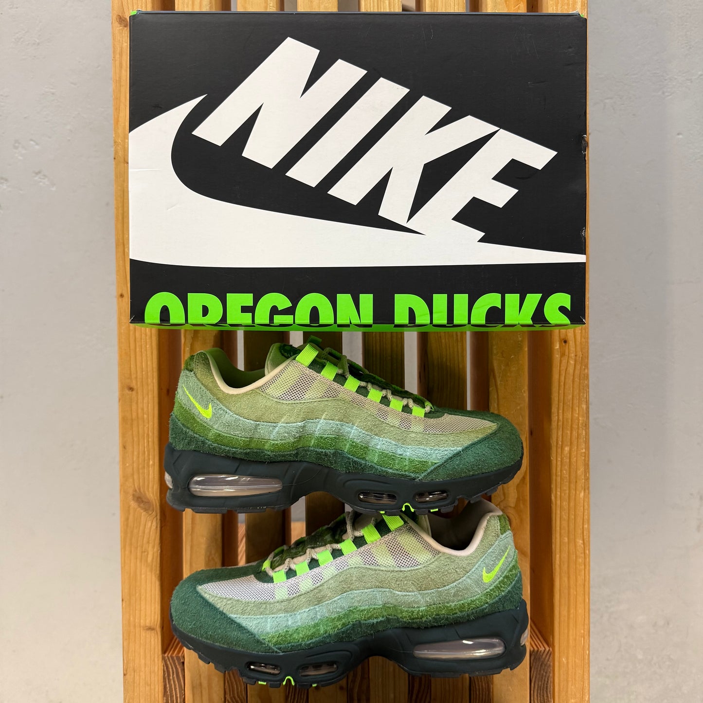 Size 10.5 - Air Max 95 BB DOAF Oregon 'The Woods' PE (Used)