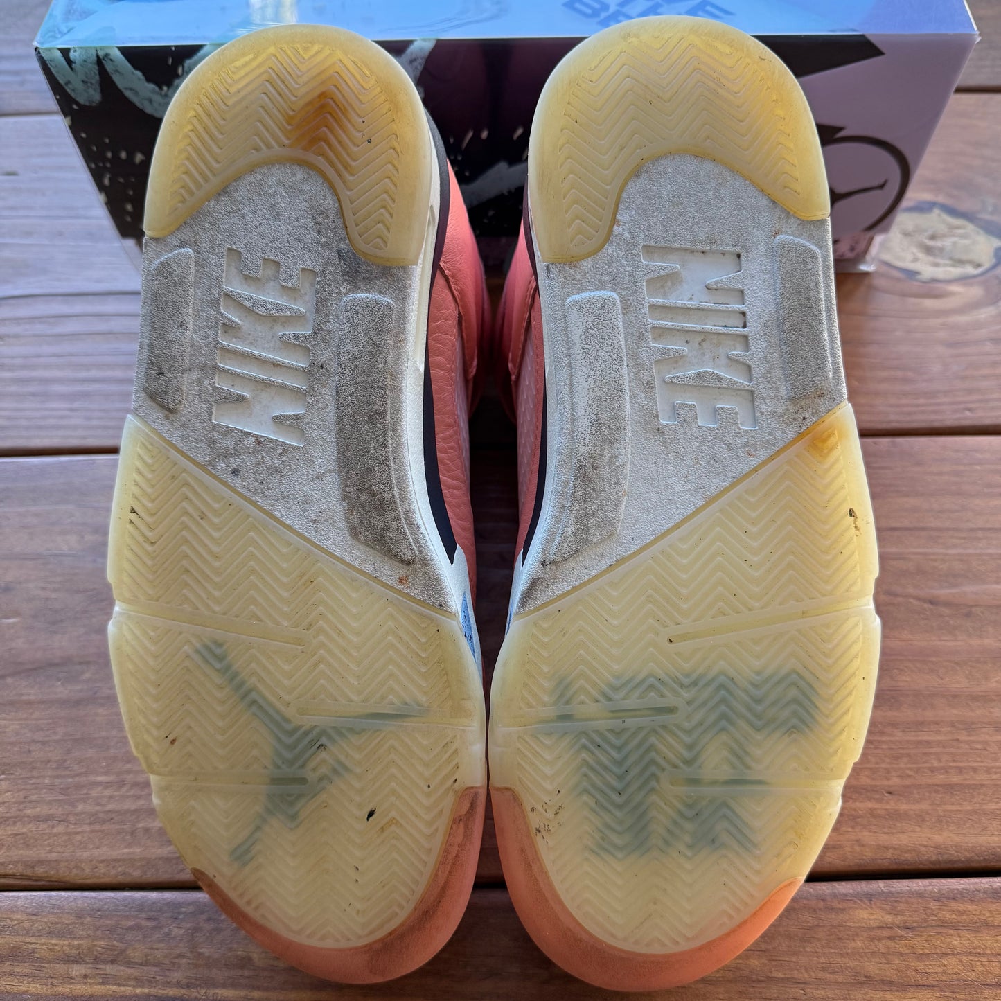 Size 9 - DJ Khaled x Jordan 5 Retro 'We The Best - Crimson Bliss' (Used)