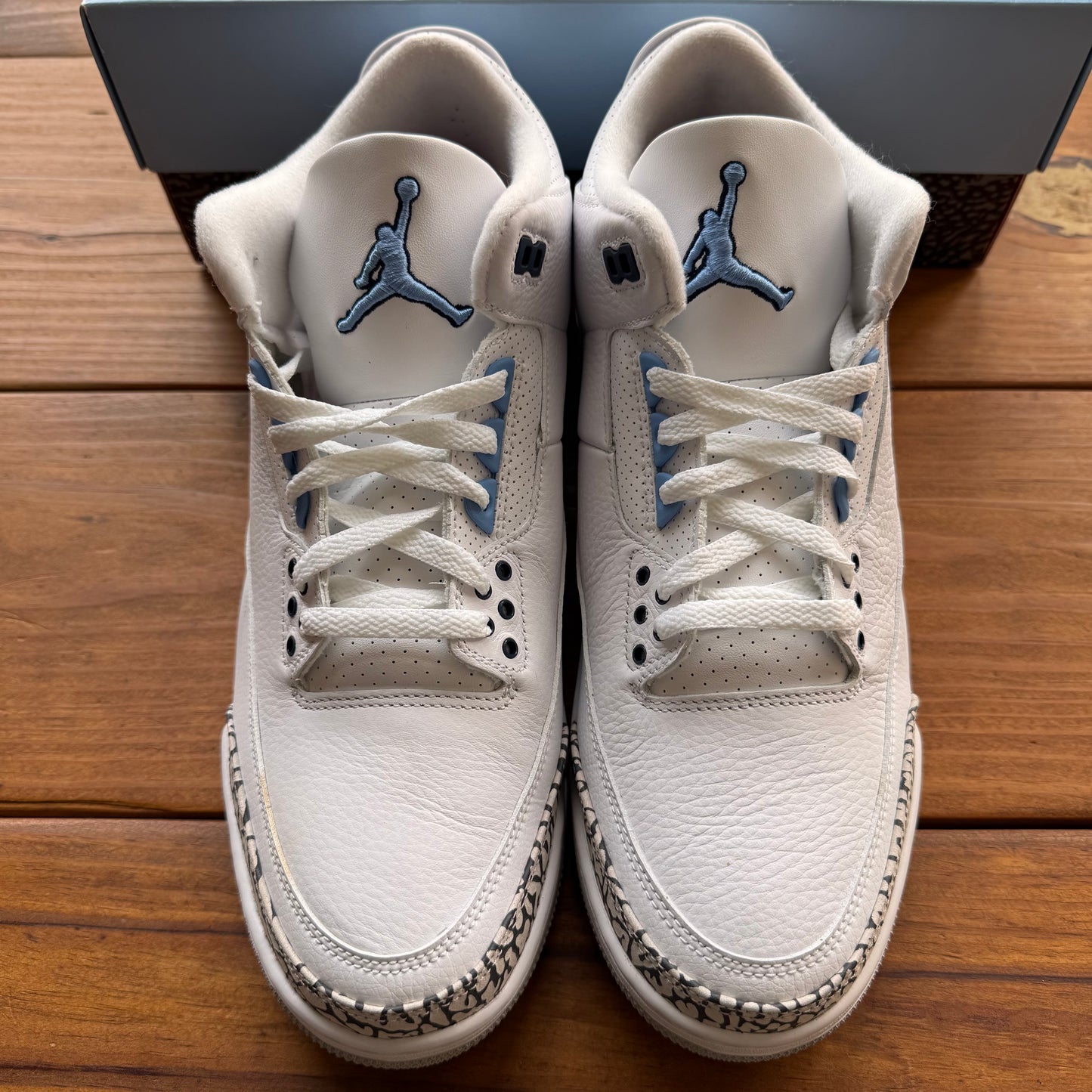SIZE 12 - Jordan 3 Retro 'UNC' (Used)