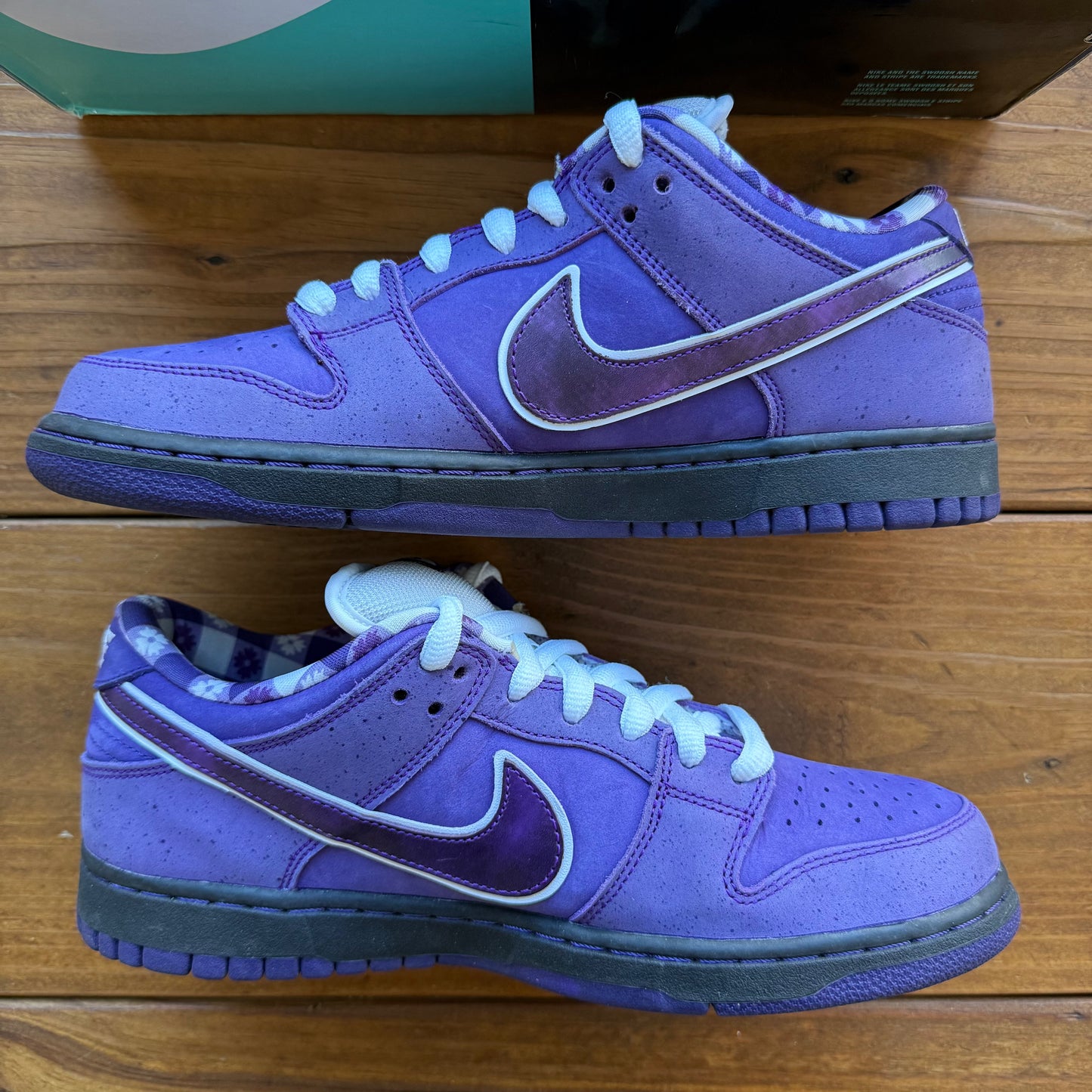 Größe 9 – Concepts x Dunk Low SB 'Purple Lobster' (Gebraucht)