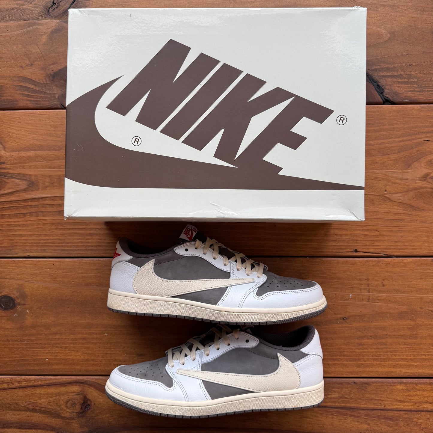 Size 11 - Travis Scott x Jordan 1 Retro Low OG 'Reverse Mocha' (Used)