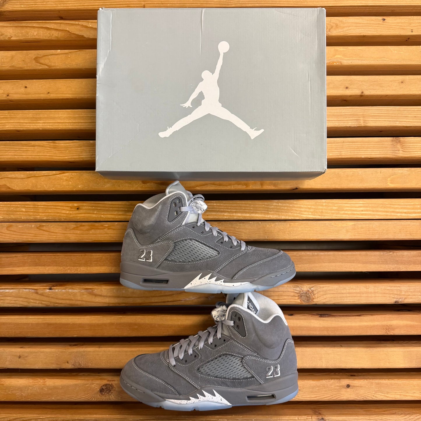 Size 10 - Jordan 5 Retro 'Wolf Grey' 2026 (Used)