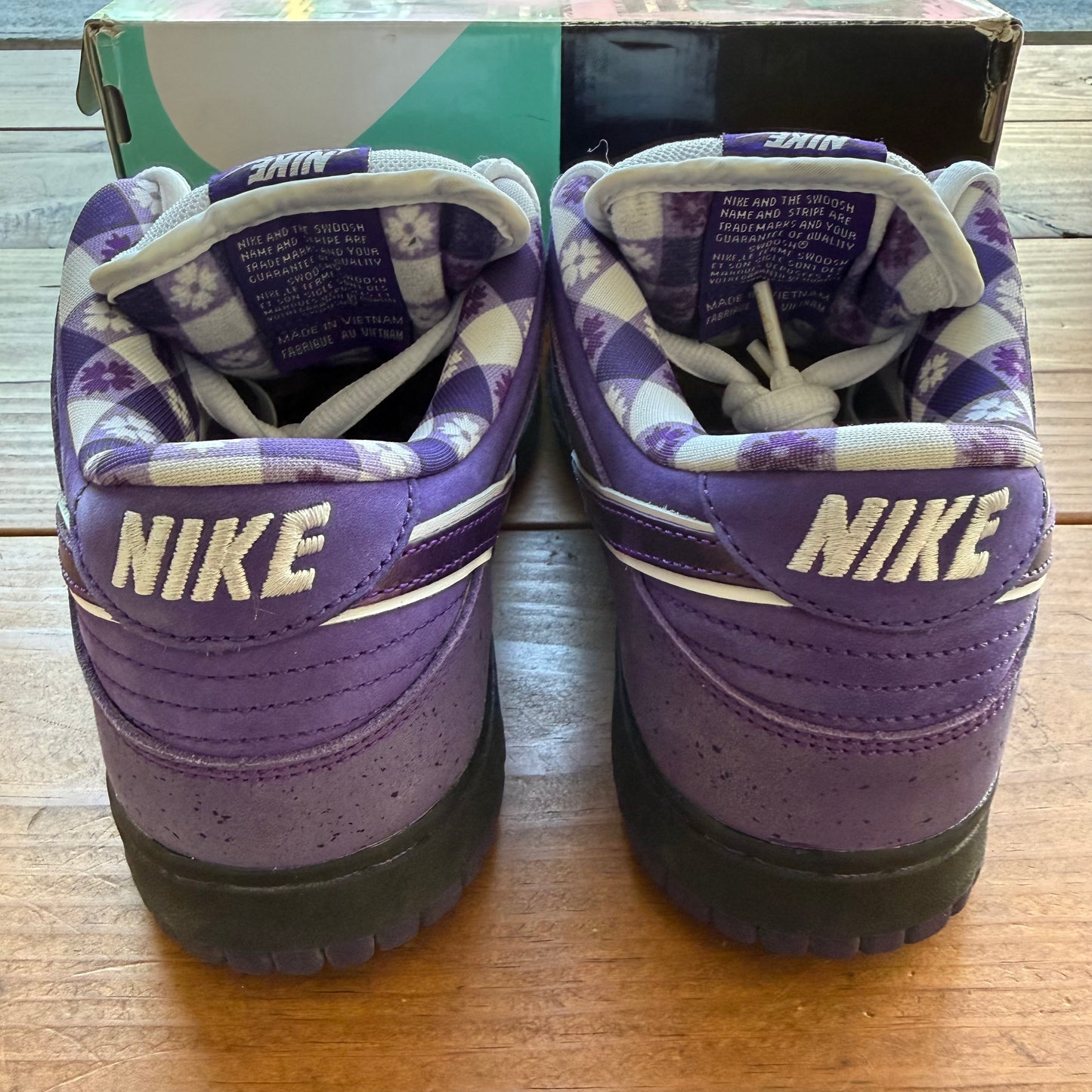 Größe 9 – Concepts x Dunk Low SB 'Purple Lobster' (Gebraucht)