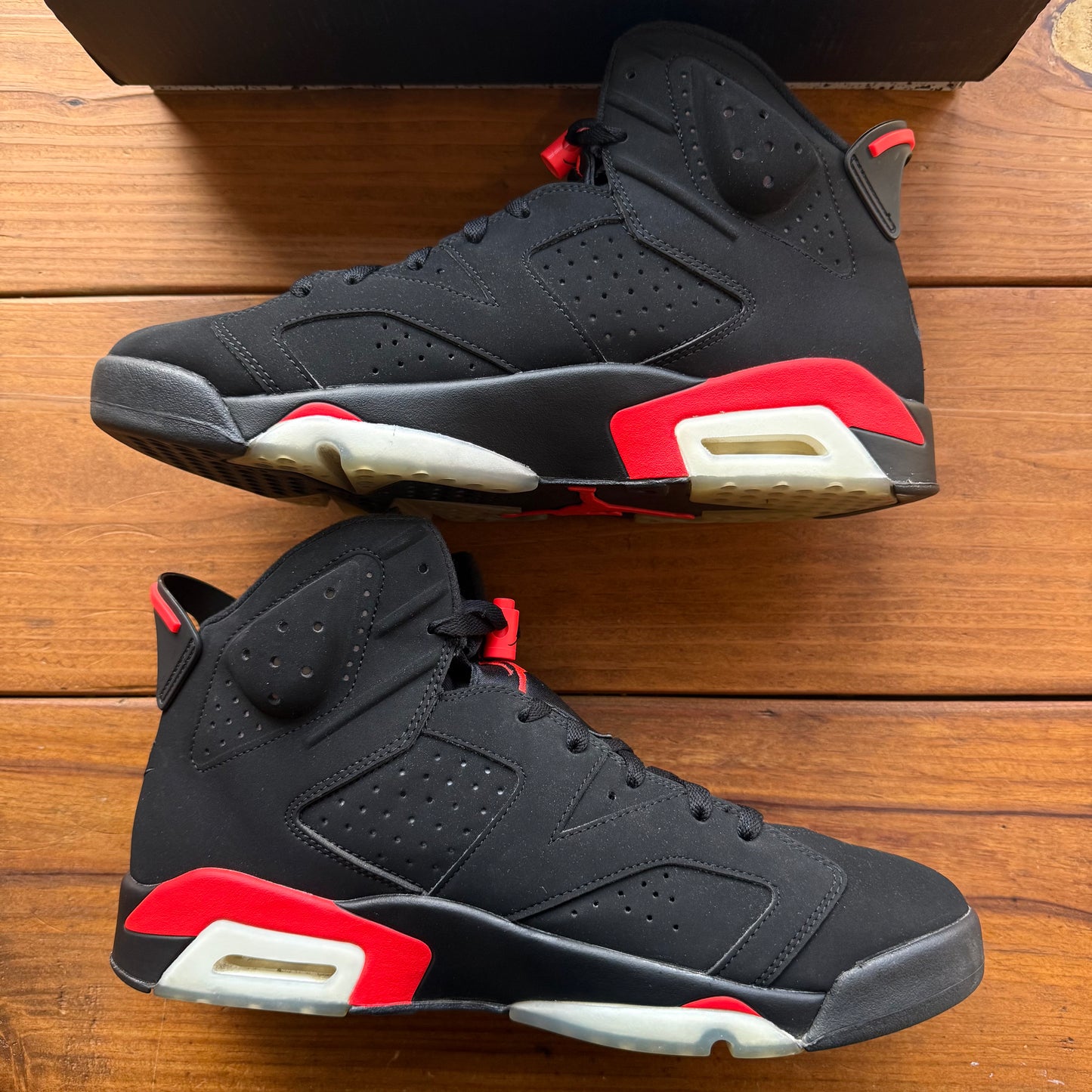 SIZE 12 - Jordan 6 Retro 'Infrared' 2019 (Used)