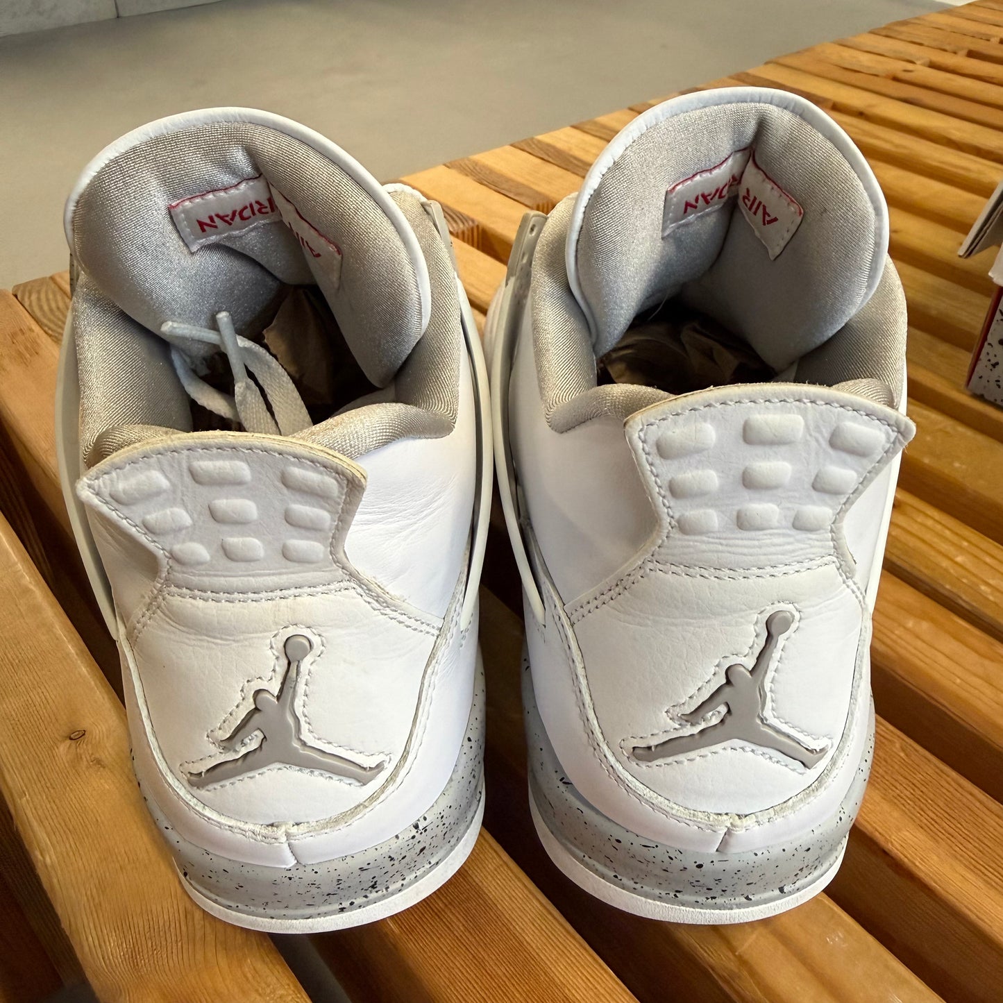 Jordan 4 Retro 'White Oreo' (Used) - Size 10