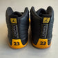 Size 10 - Jordan 12 Retro 'University Gold' (Used/No Box)