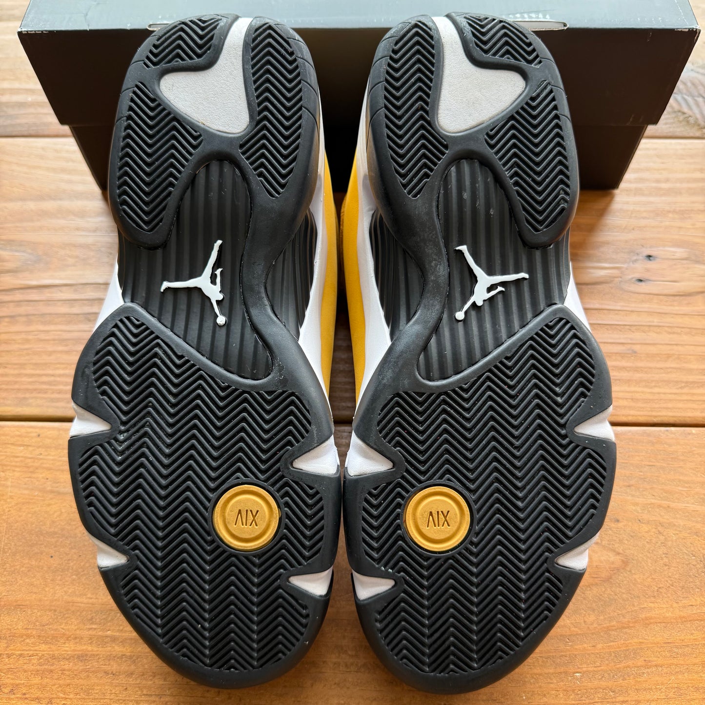 Talla 10.5 - Jordan 14 Retro 'Ginger' (Usadas)