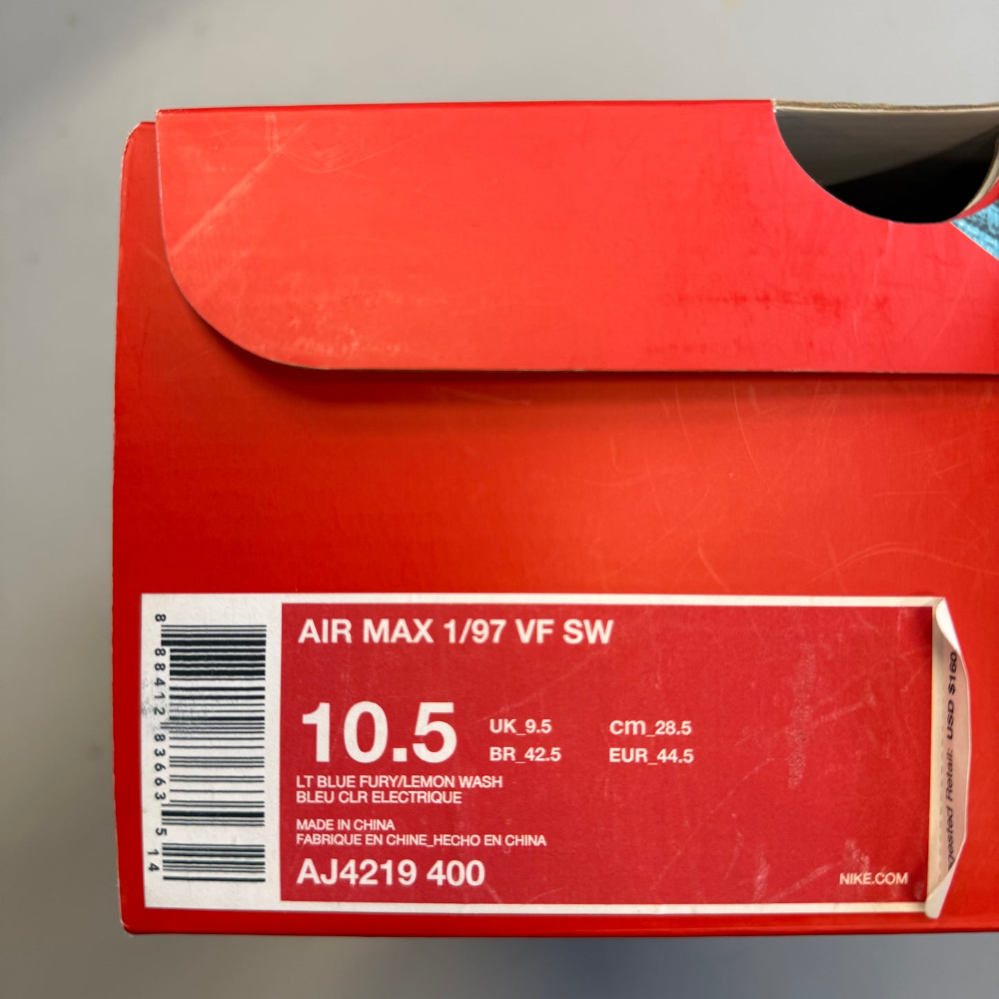 Size 10.5 - Sean Wotherspoon x Air Max 1/97 (Used)
