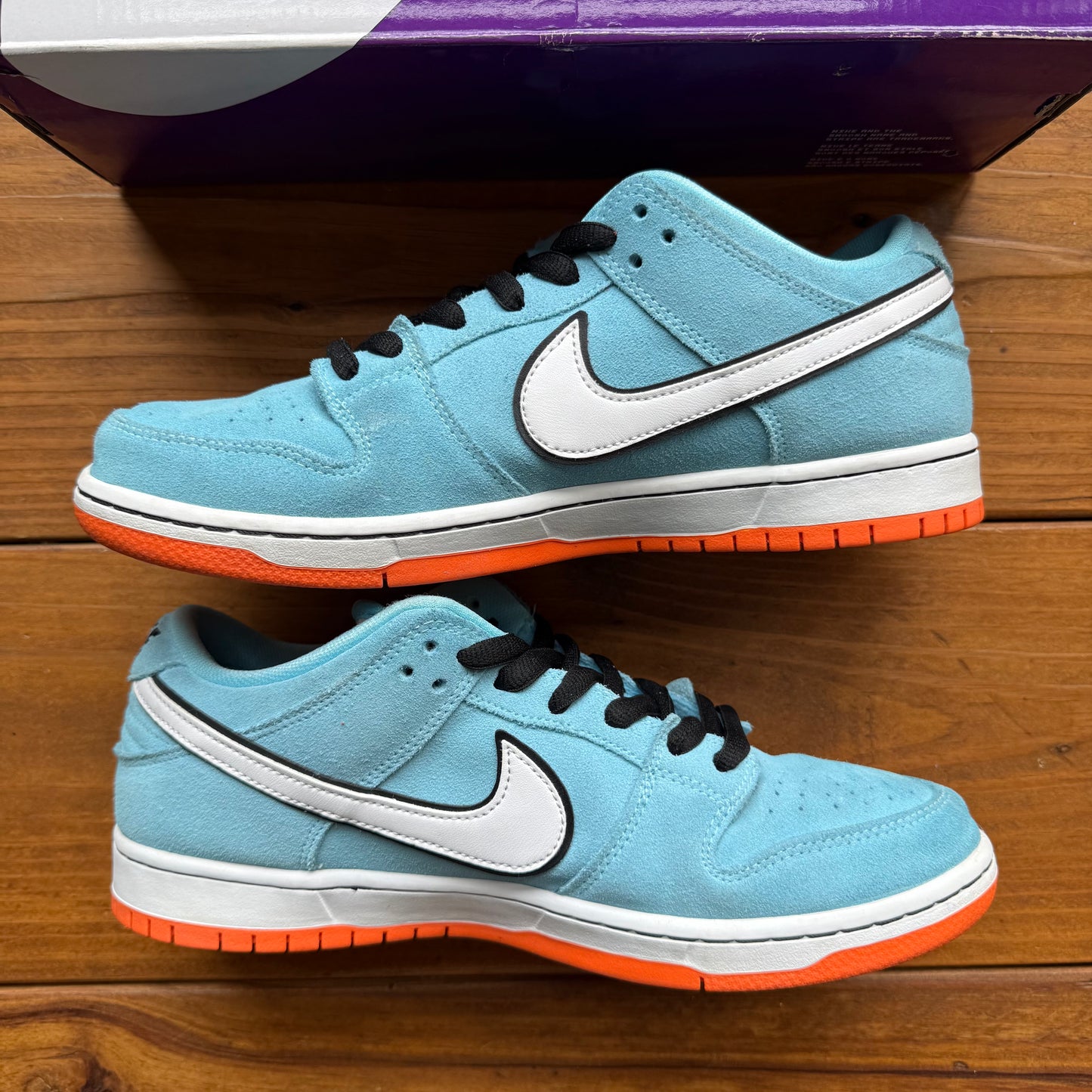 Größe 44,5 – Dunk Low Pro SB 'Gulf' (Gebraucht)