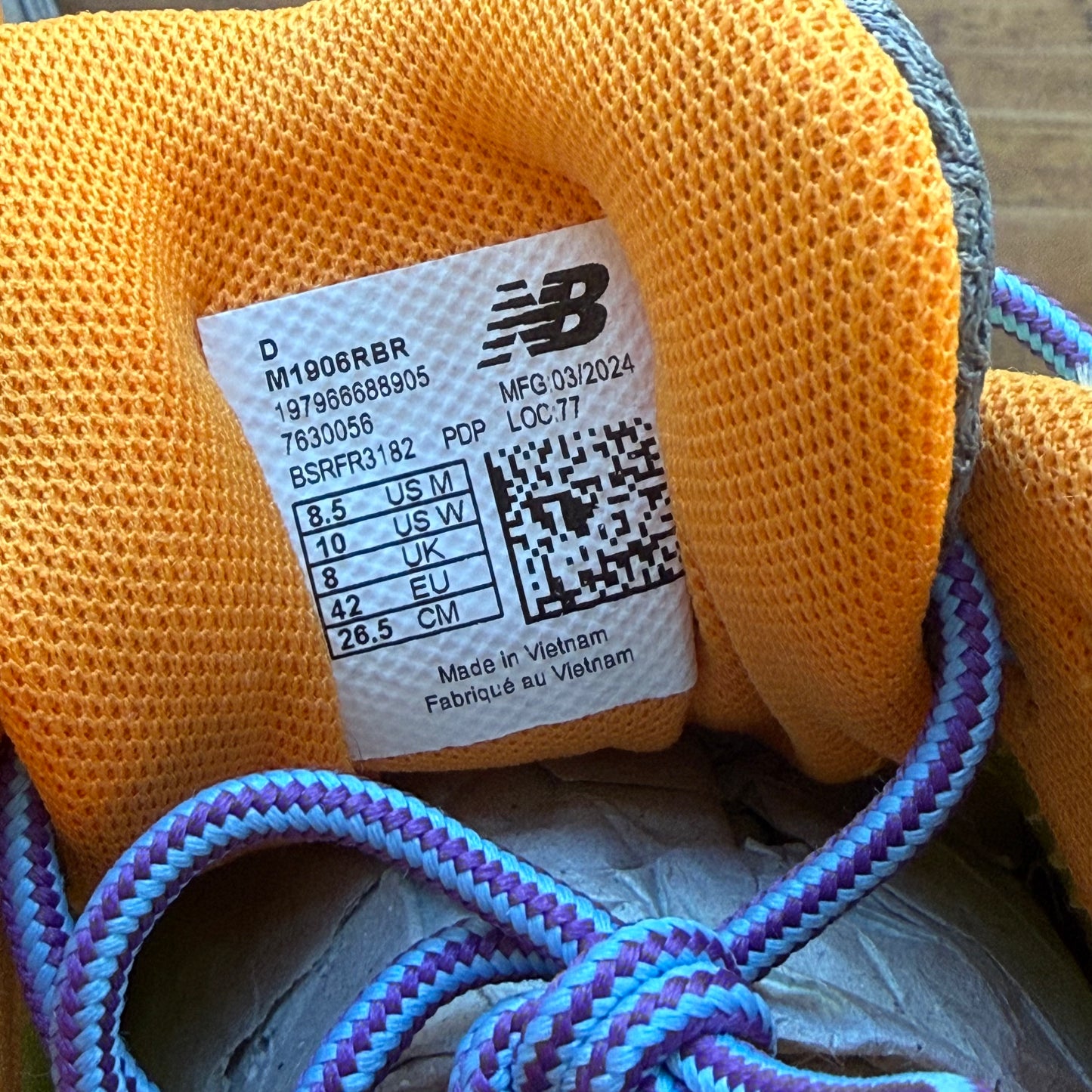 Talla 8.5 - New Balance Action Bronson x 1906R 'Scorpius' (Usado)