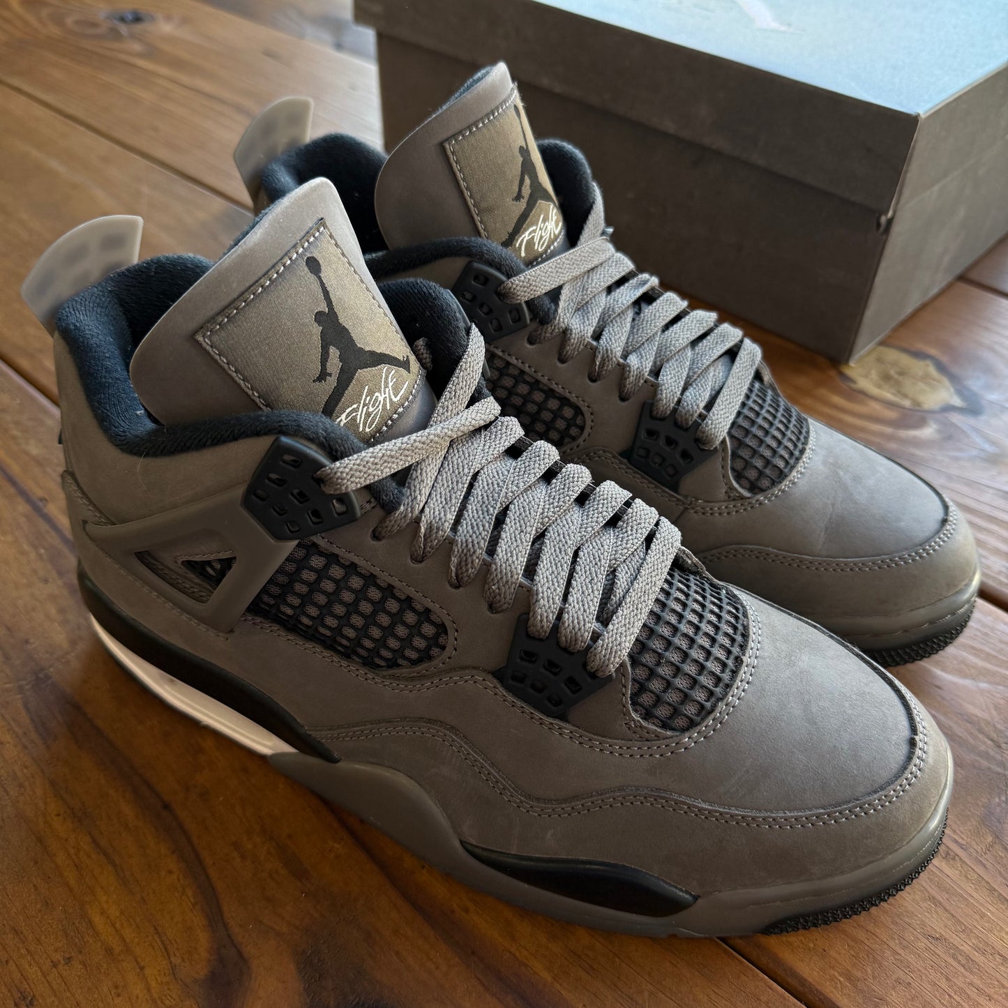 SIZE 9.5 - Jordan 4 Retro 'Cave Stone' (Used)