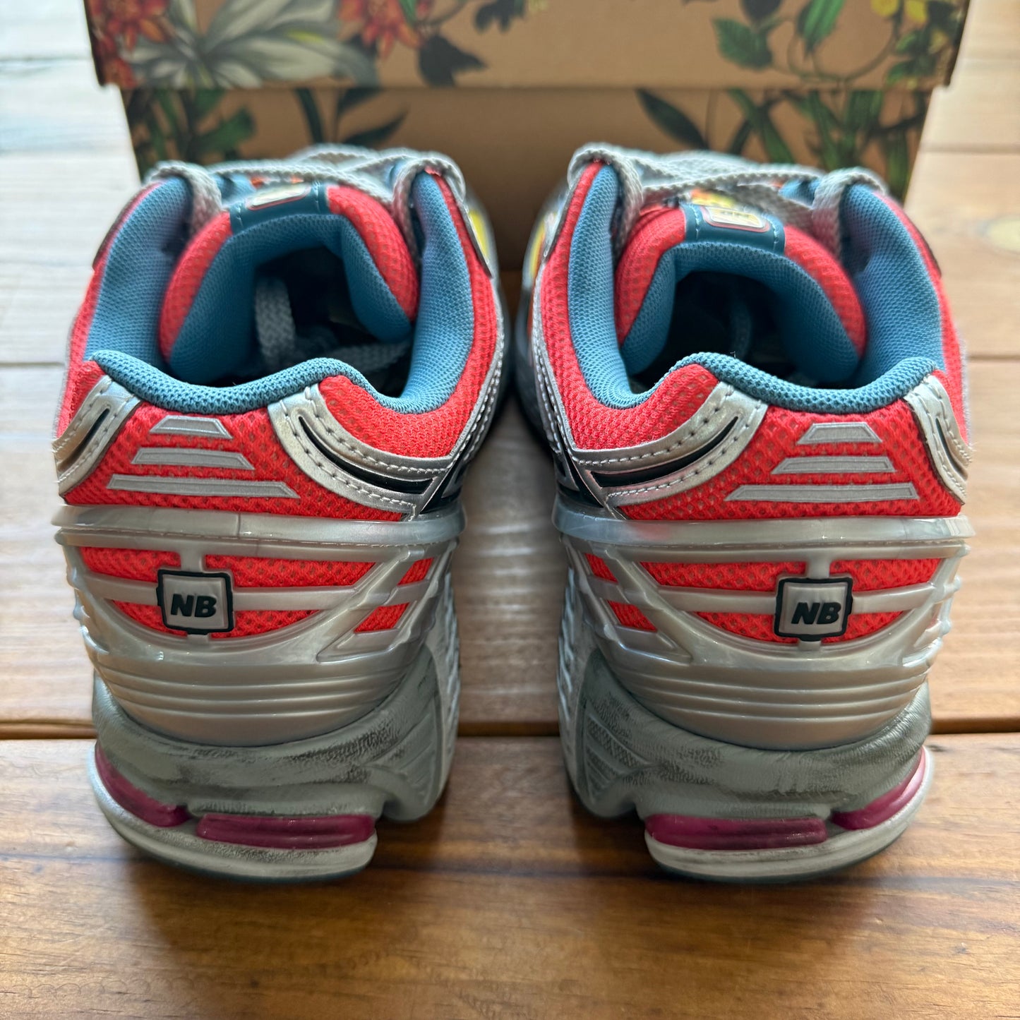 Size 10 - New Balance Salehe Bembury x 1906R 'Heat Be Hot Pack - Lava' (Used)