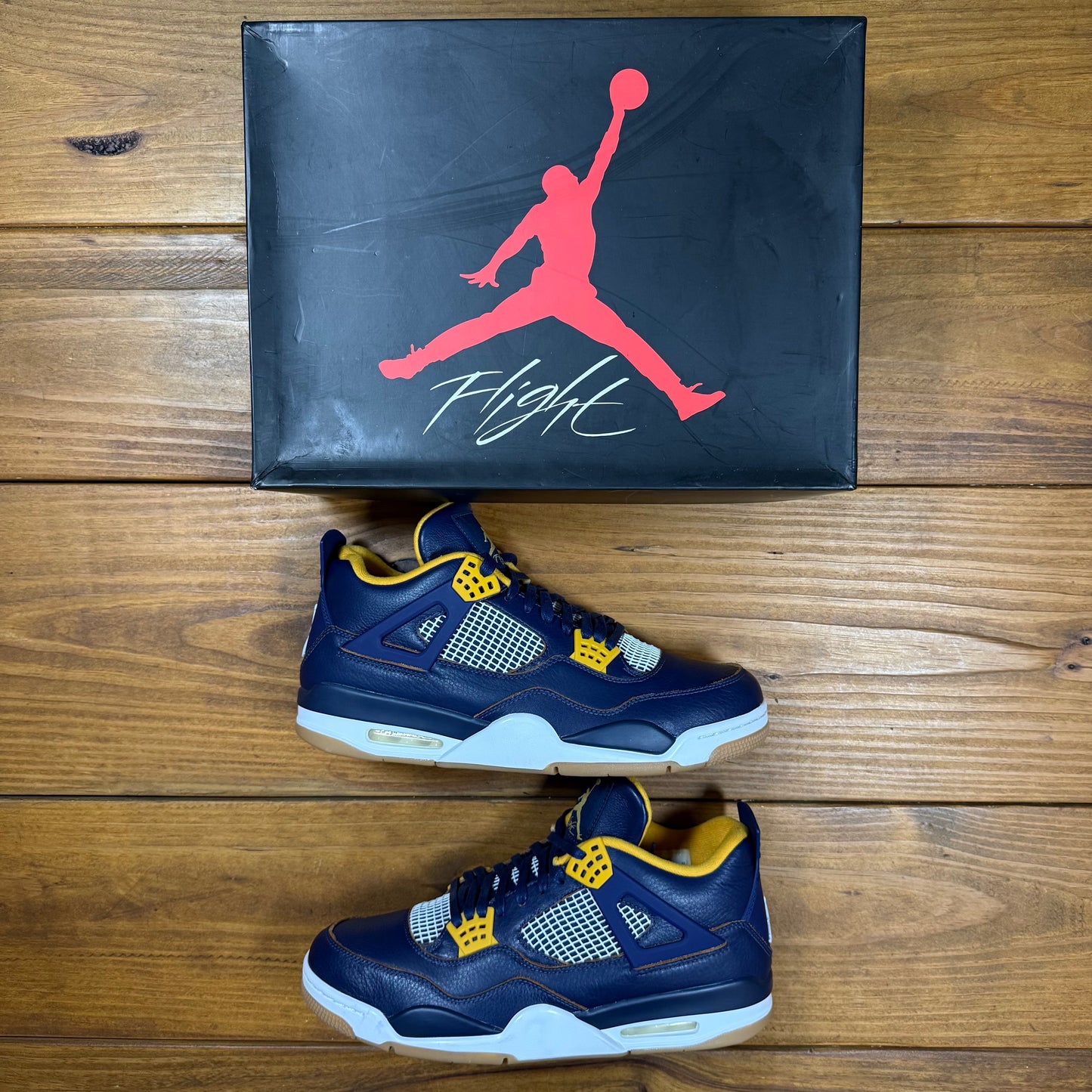 SIZE 13 - Jordan 4 Retro 'Dunk From Above' (Used)