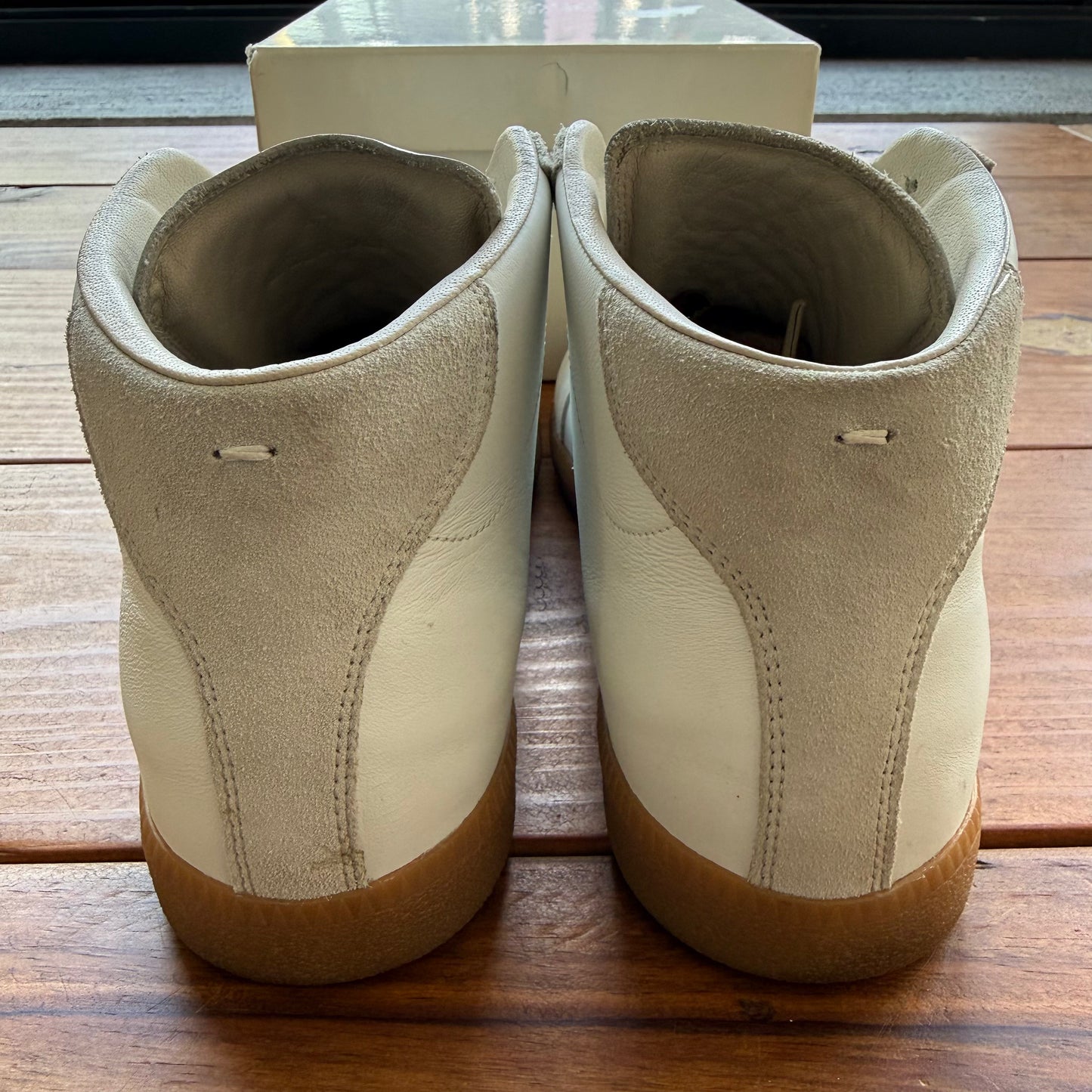 Talla 41 - Maison Margiela Replica High 'White Grey' (Usado)