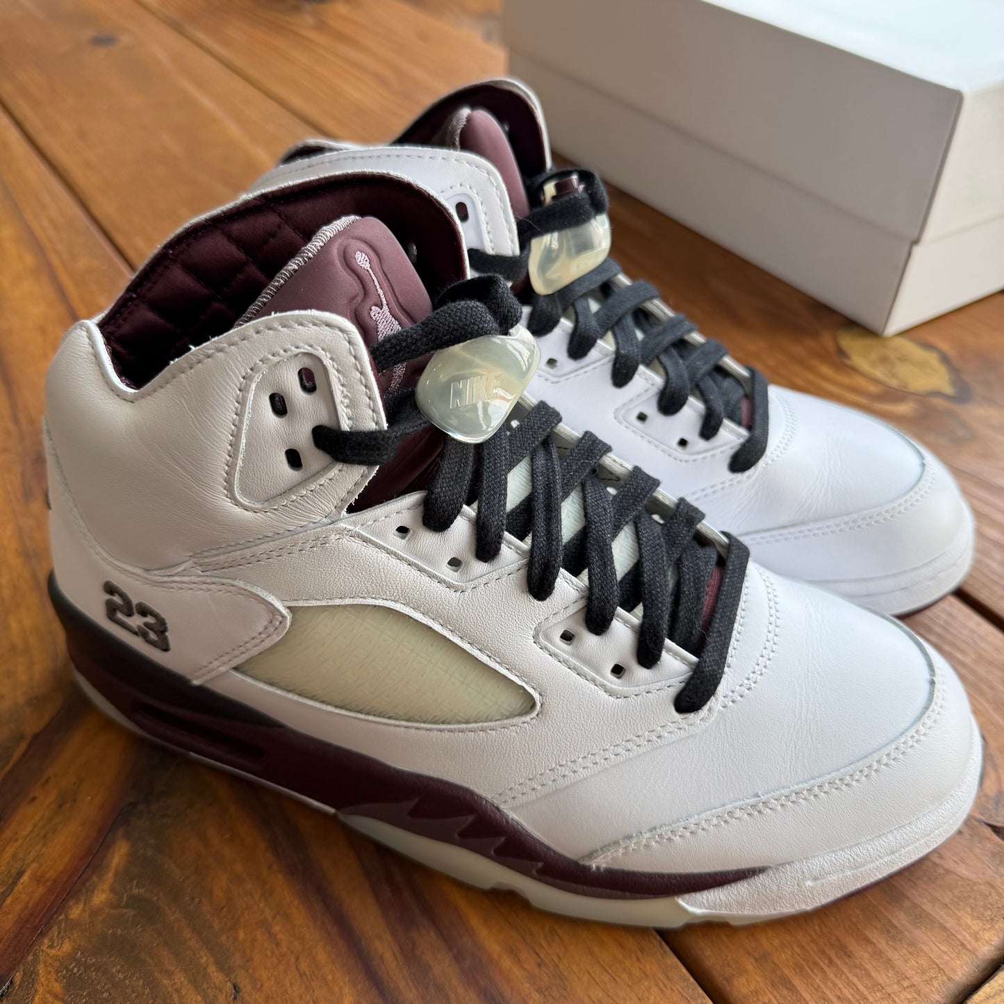 Size 8.5 - A Ma Maniére x Jordan 5 Retro OG 'Black Collective' (Used)