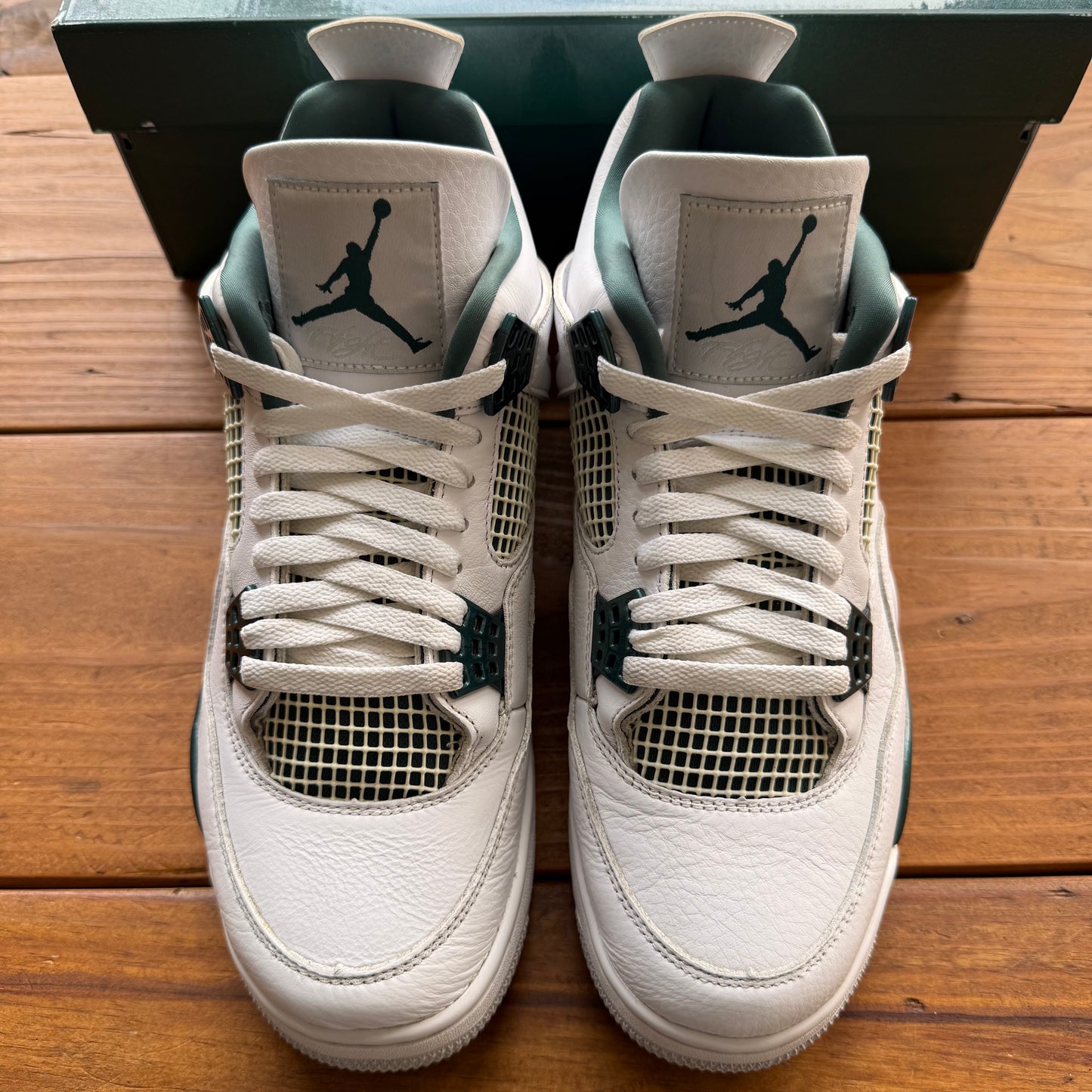 Size 10 - Jordan 4 Retro 'Oxidized Green' (Used)