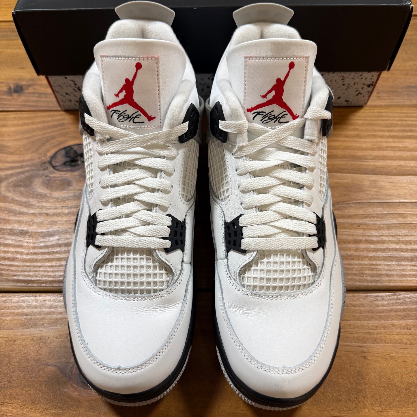 SIZE 11.5 - Jordan 4 Retro OG 'White Cement' 2025 (Used)