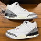 SIZE 7.5 - Jordan 3 Retro 'White Cement Reimagined' (Used)