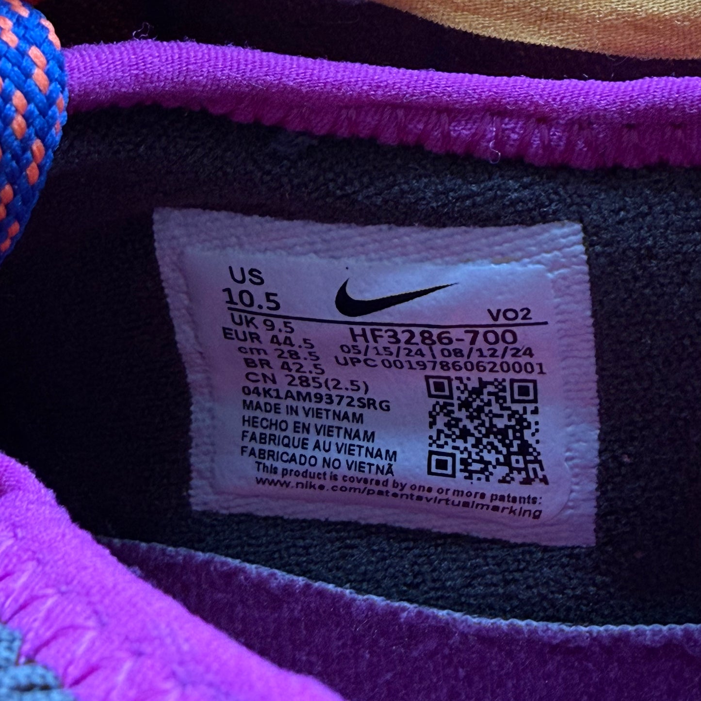 SIZE 10.5 - Kids of Immigrants x Air Sunder Max SP 'Sun Up' (Used)