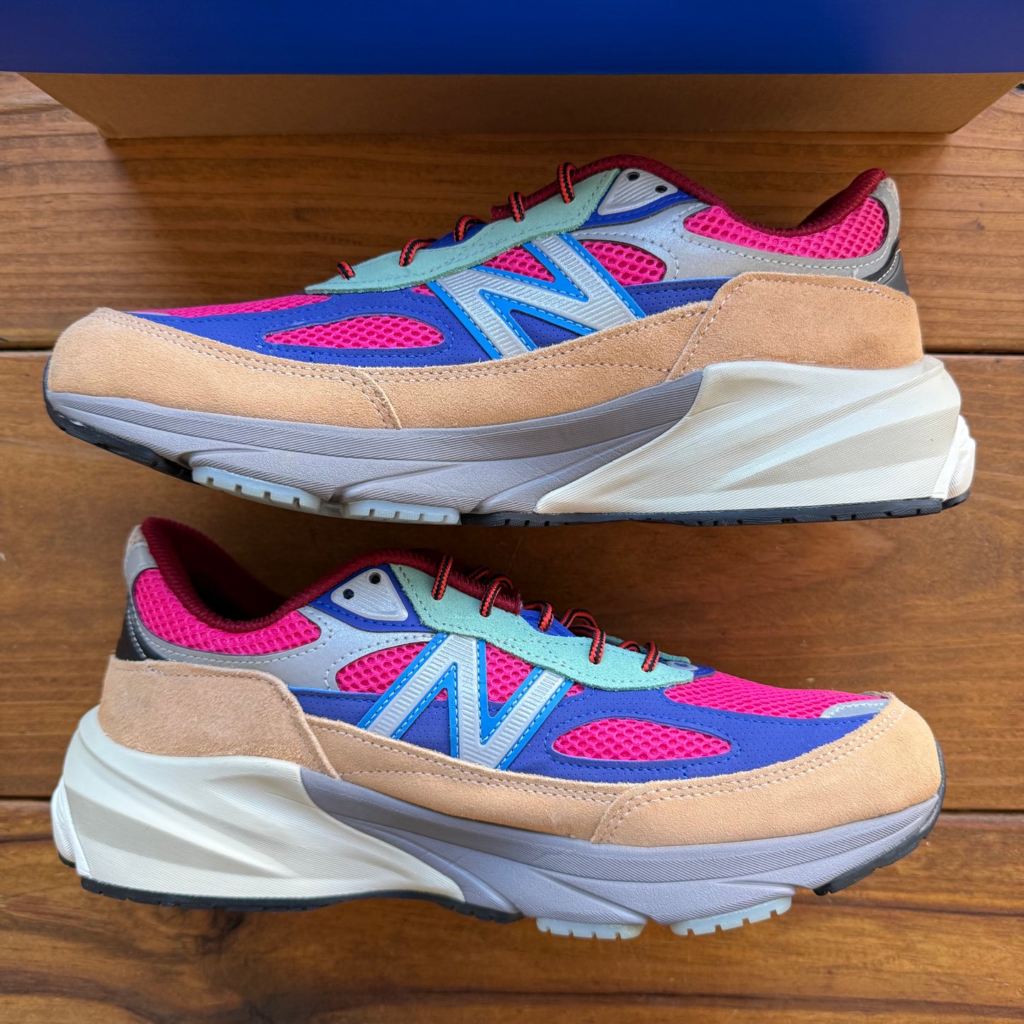 Größe 8.5 - New Balance Action Bronson x 990v6 Made in USA 'Amazõnia' (Gebraucht)