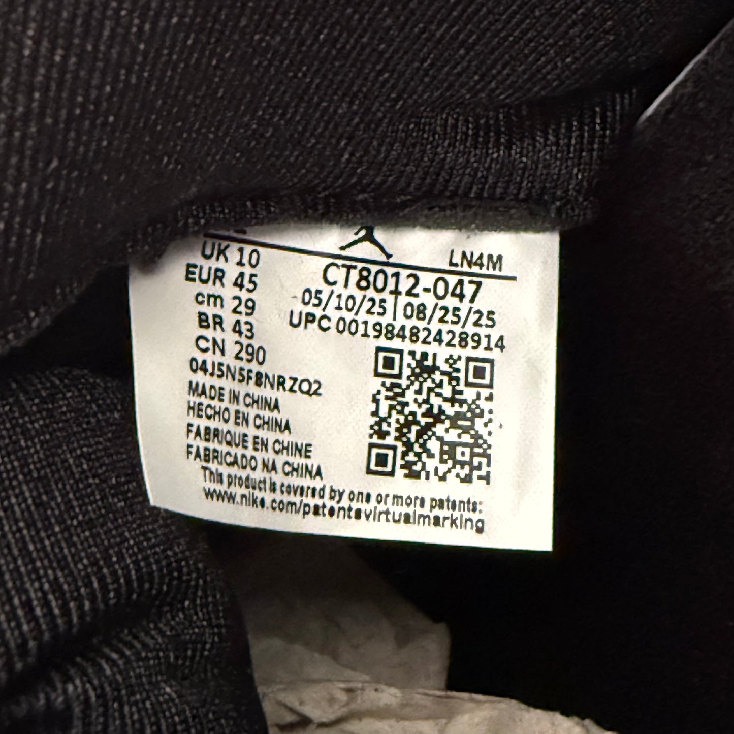 Talla 11 - Jordan 11 Retro 'Gamma Blue' 2025 (Usado)