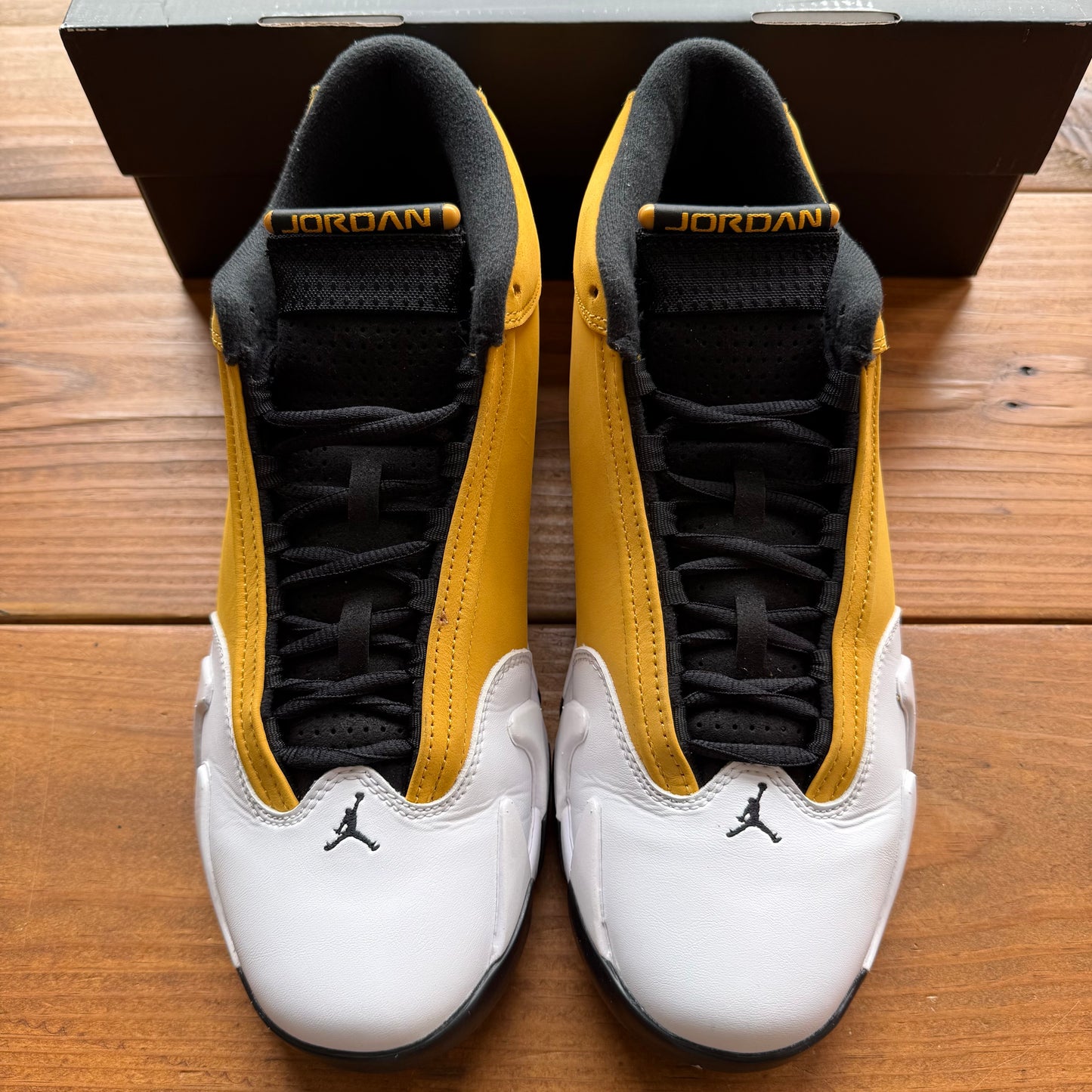 Talla 10.5 - Jordan 14 Retro 'Ginger' (Usadas)
