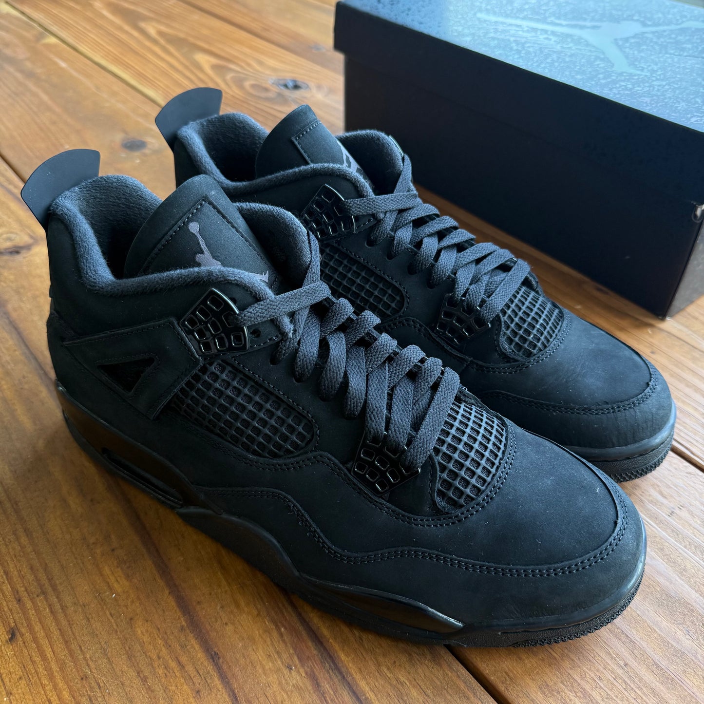 Size 12 - Jordan 4 Retro 'Black Cat' 2025 (Used)
