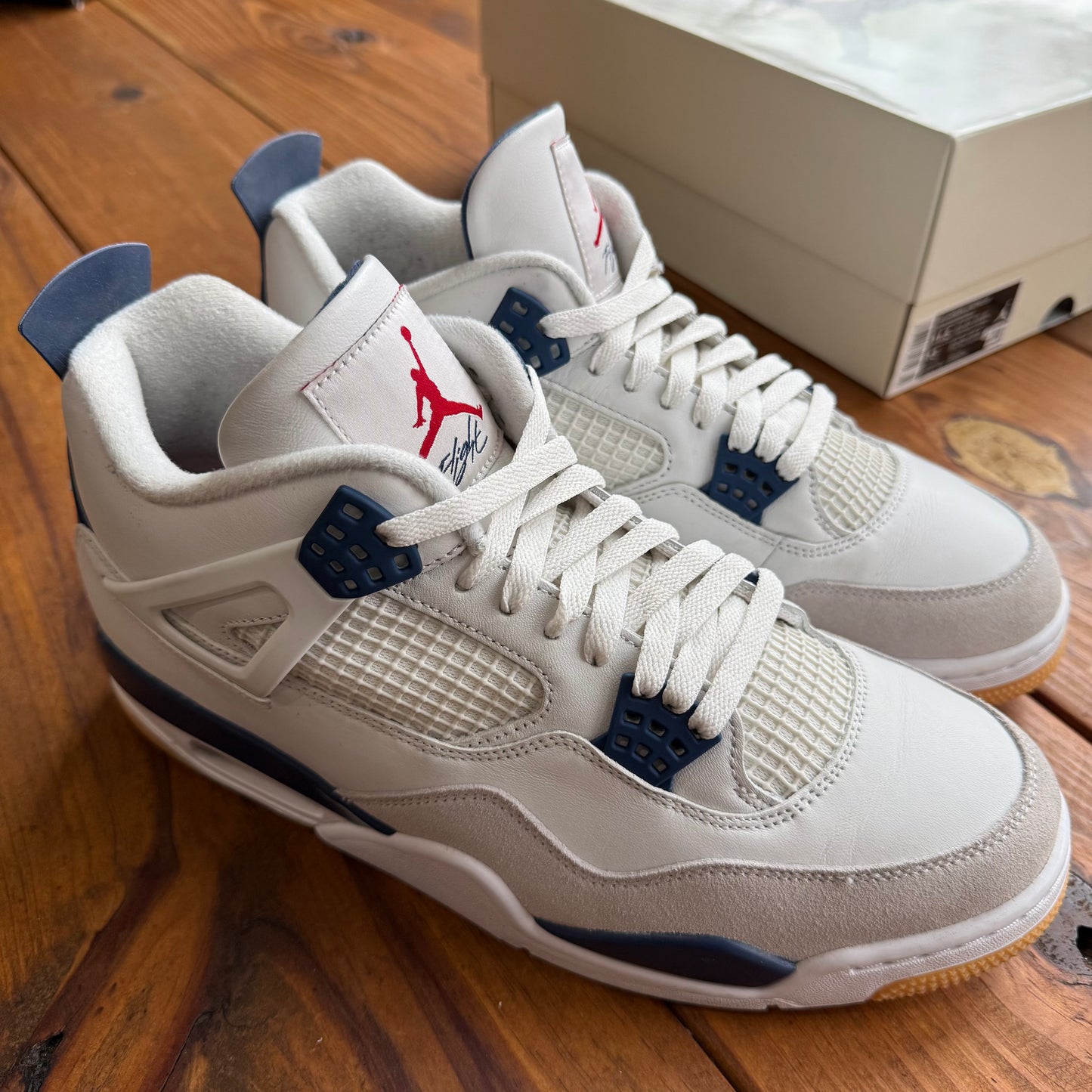 Talla 11.5 - Nike SB x Jordan 4 Retro SP 'Navy' (Usado)