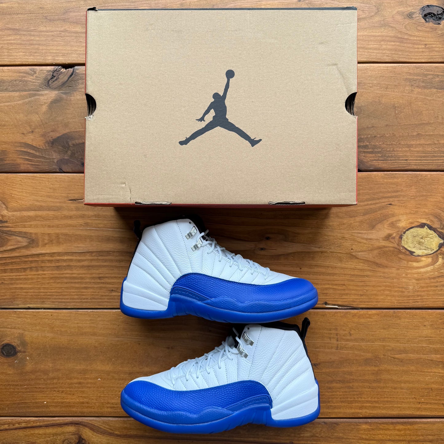 Talla 10.5 - Jordan 12 Retro 'Blueberry' (Usado)