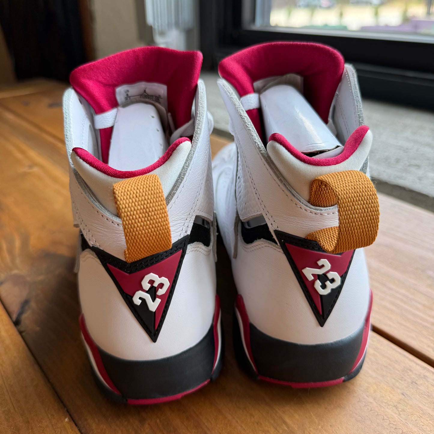 Size 8 - Jordan 7 Retro 'Cardinal' 2022 (Used/No Box)