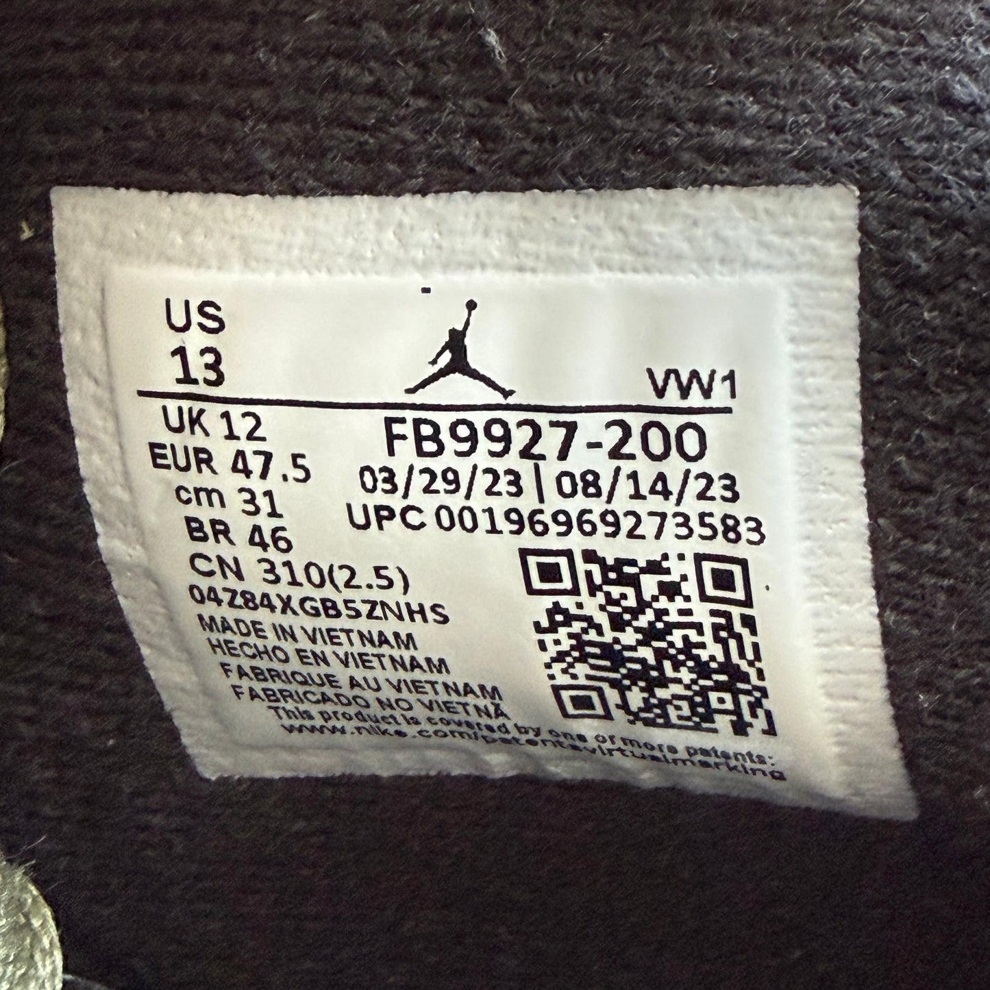 Größe 47 - Jordan 4 Retro SE Craft 'Olive' (Gebraucht)