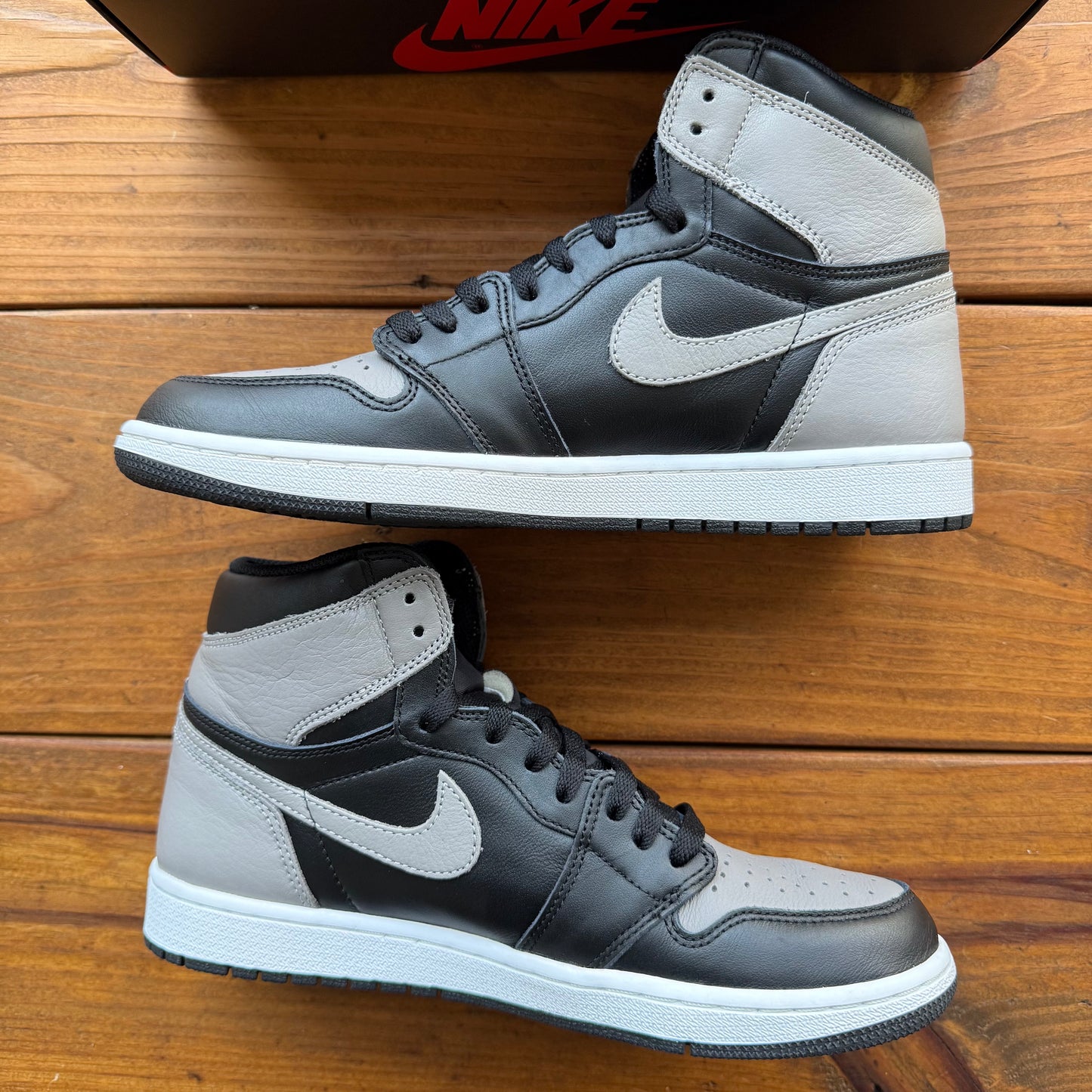 Größe 9.5 - Jordan 1 Retro High OG 'Shadow' 2018 (Gebraucht)