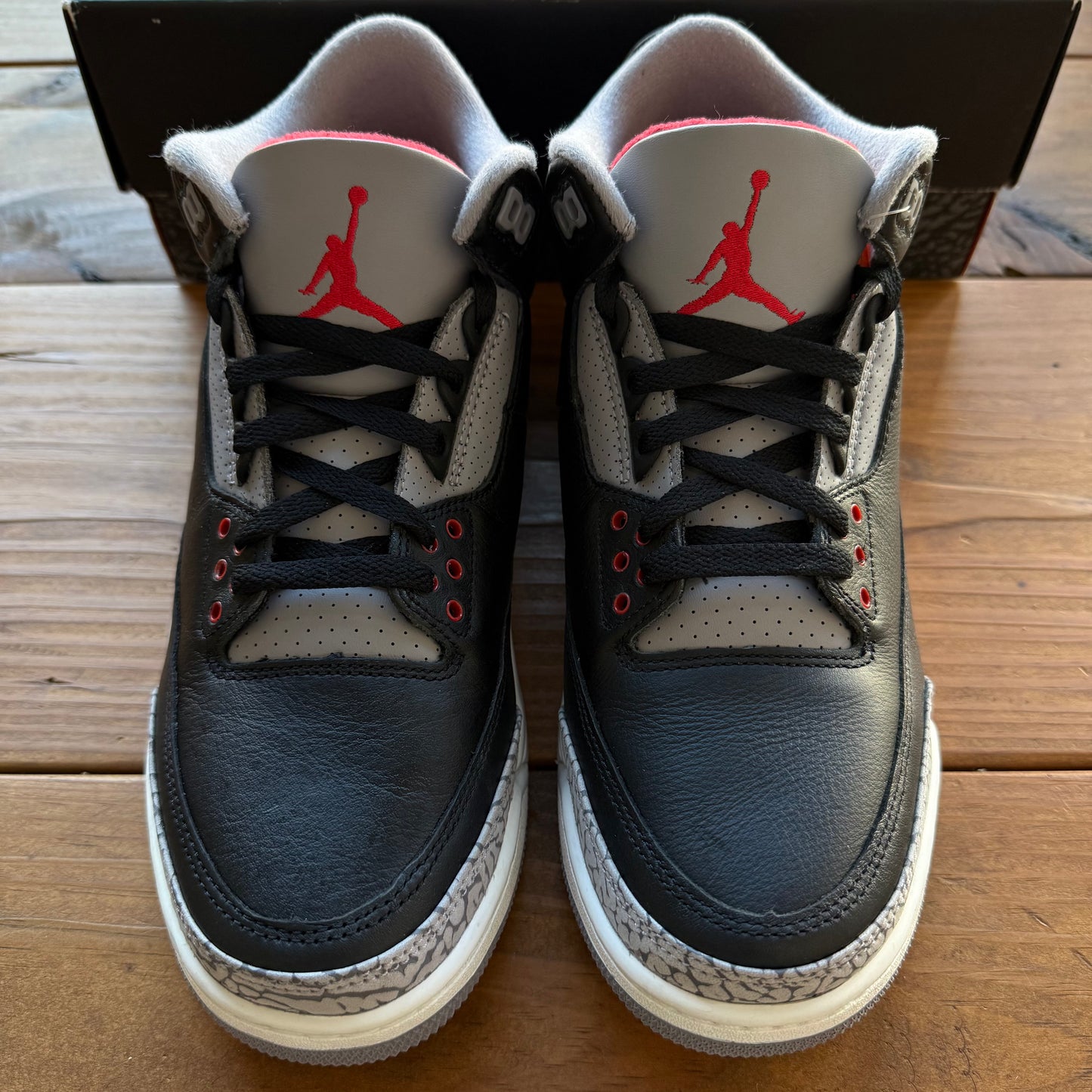 SIZE 10 - Jordan 3 Retro OG 'Black Cement' 2024 (Used)