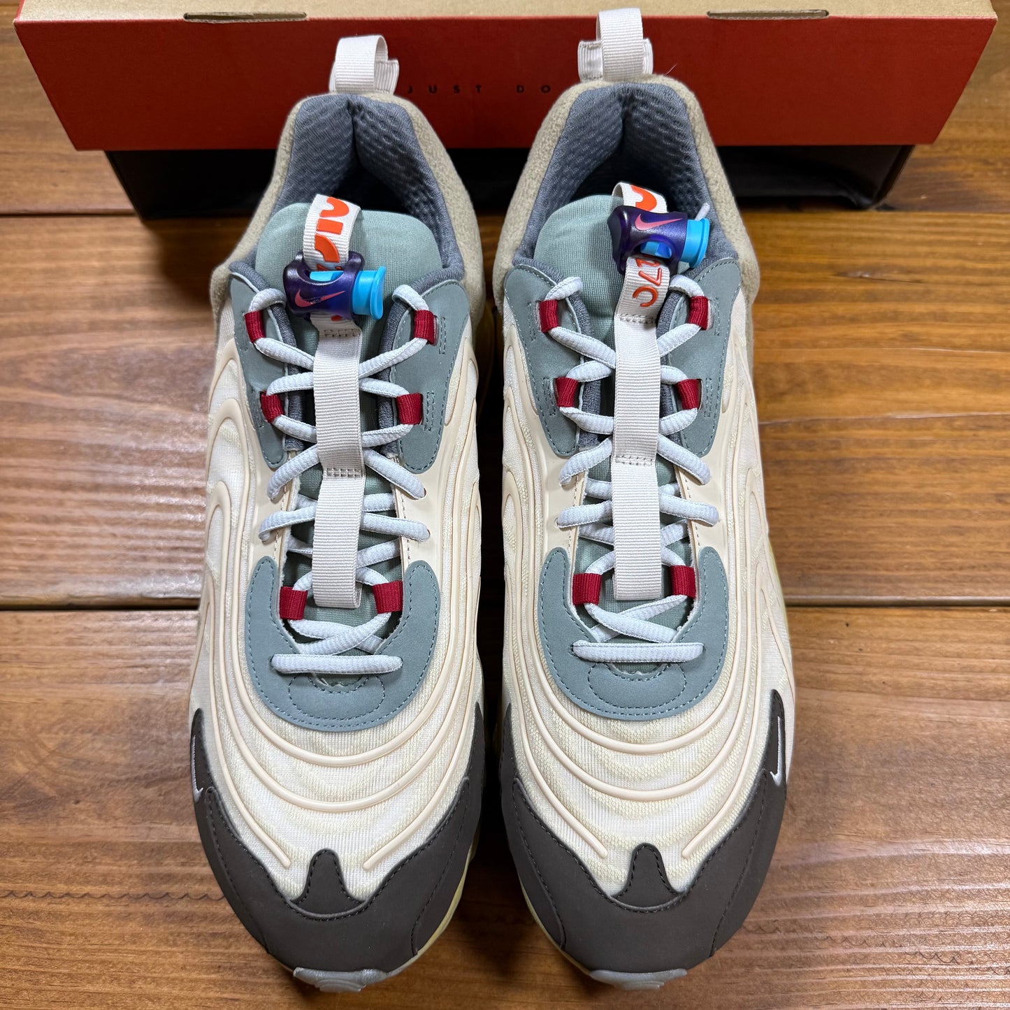 SIZE 13 - Travis Scott x Air Max 270 React ENG 'Cactus Trails' (Used)