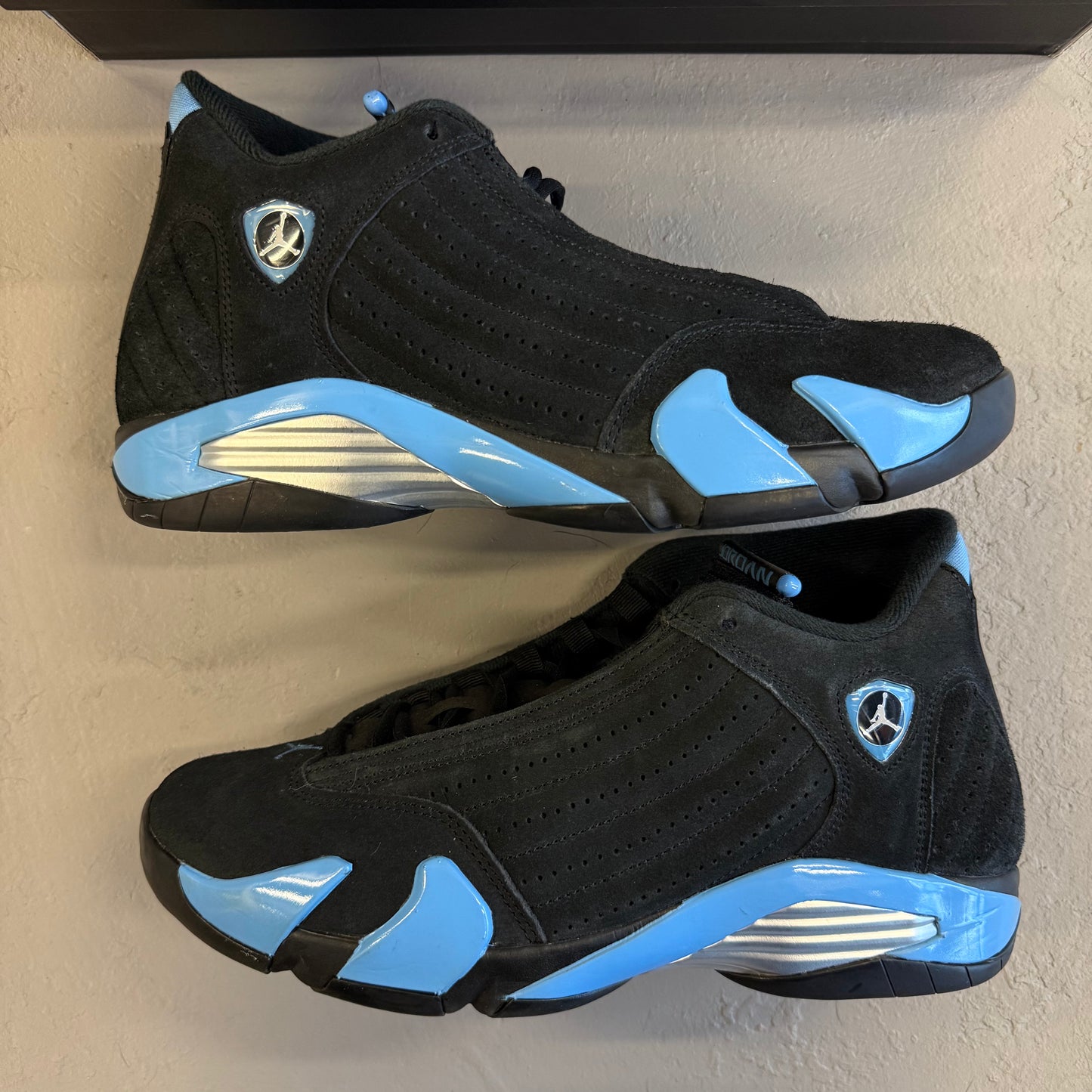 Size 10 - Jordan 14 Retro 'Black University Blue' 2026 (Used)