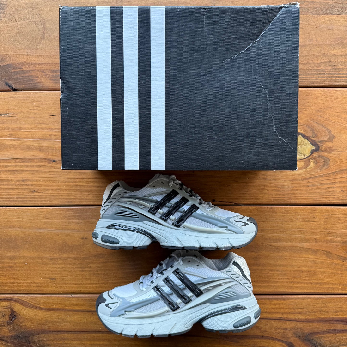 Size 8.5 - Pharrell x VIRGINIA x Adistar Jellyfish 'Solid Grey Black' (Used)