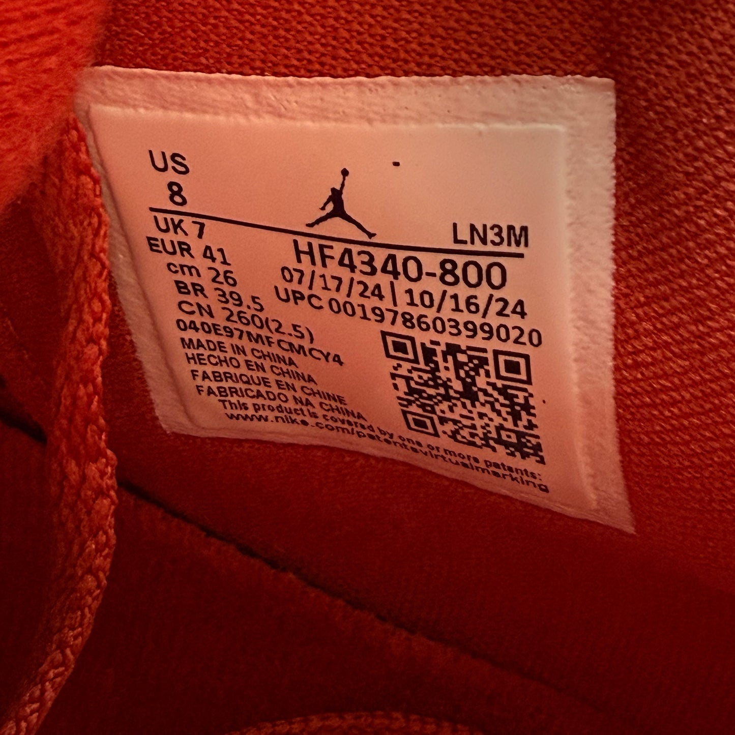 Size 8 - Nigel Sylvester x Jordan 4 Retro OG SP 'Brick By Brick' (Used)