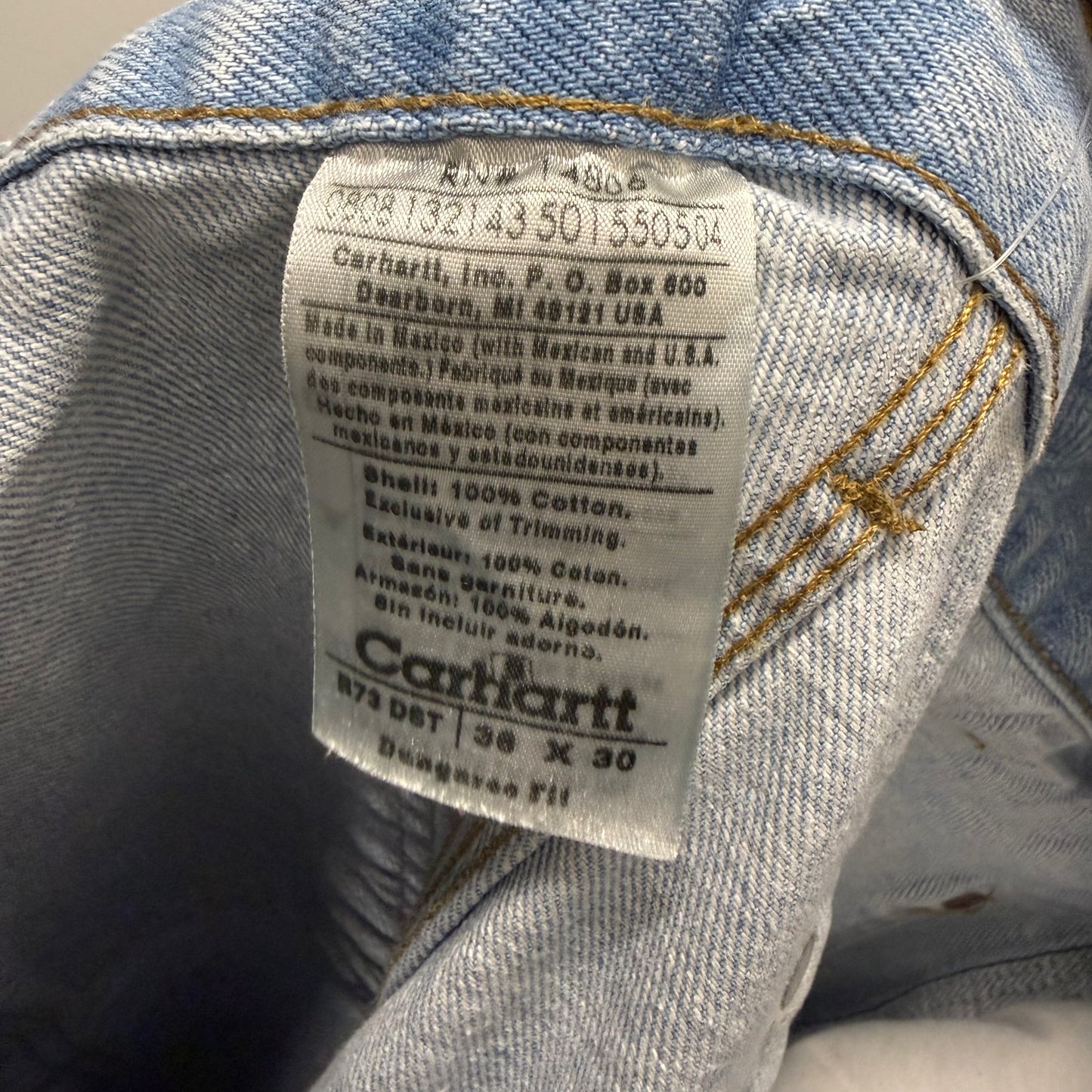 Size 38x30 - Vintage Carhartt Double Knee Pants