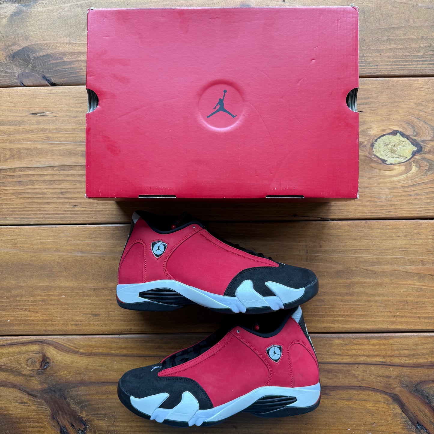 Size 10.5 - Jordan 14 Retro 'Gym Red' (Used)