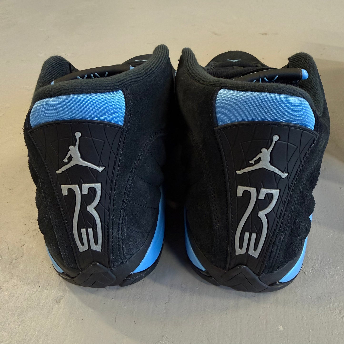Size 10 - Jordan 14 Retro 'Black University Blue' 2026 (Used)