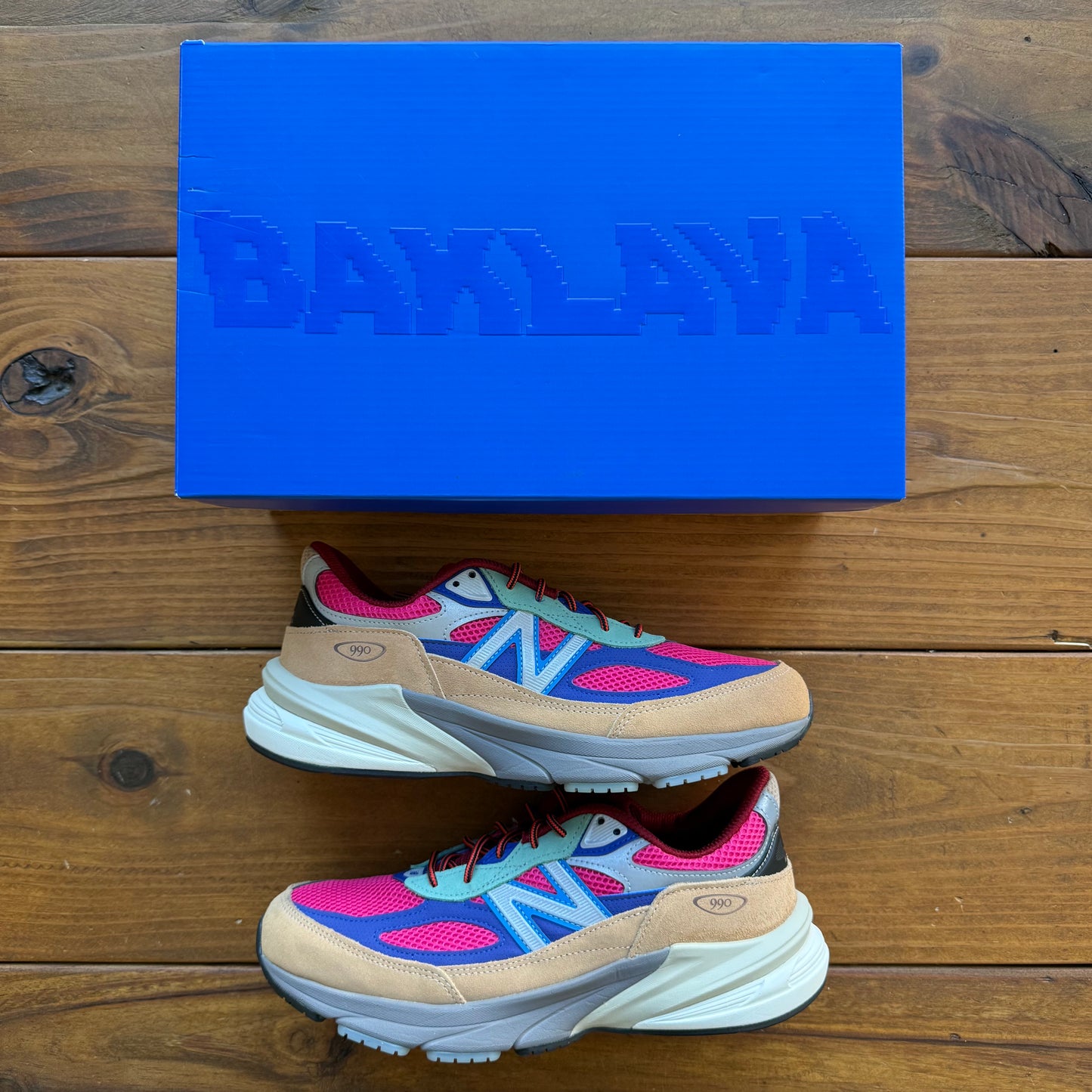 Größe 8.5 - New Balance Action Bronson x 990v6 Made in USA 'Amazõnia' (Gebraucht)