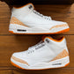 Size 9.5W/8M - Wmns Jordan 3 'Orange Citrus' (Used)