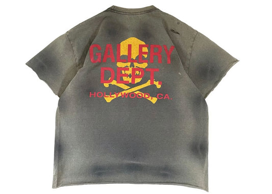 Gallery Dept 'Zip' Tee - Vintage Black
