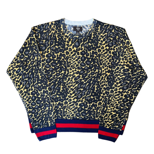 Stussy Wales Bonner Leopard Sweater