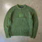 LARGE - Fred Perry x Raf Simons Fluffy Crew Knit 'Chive'